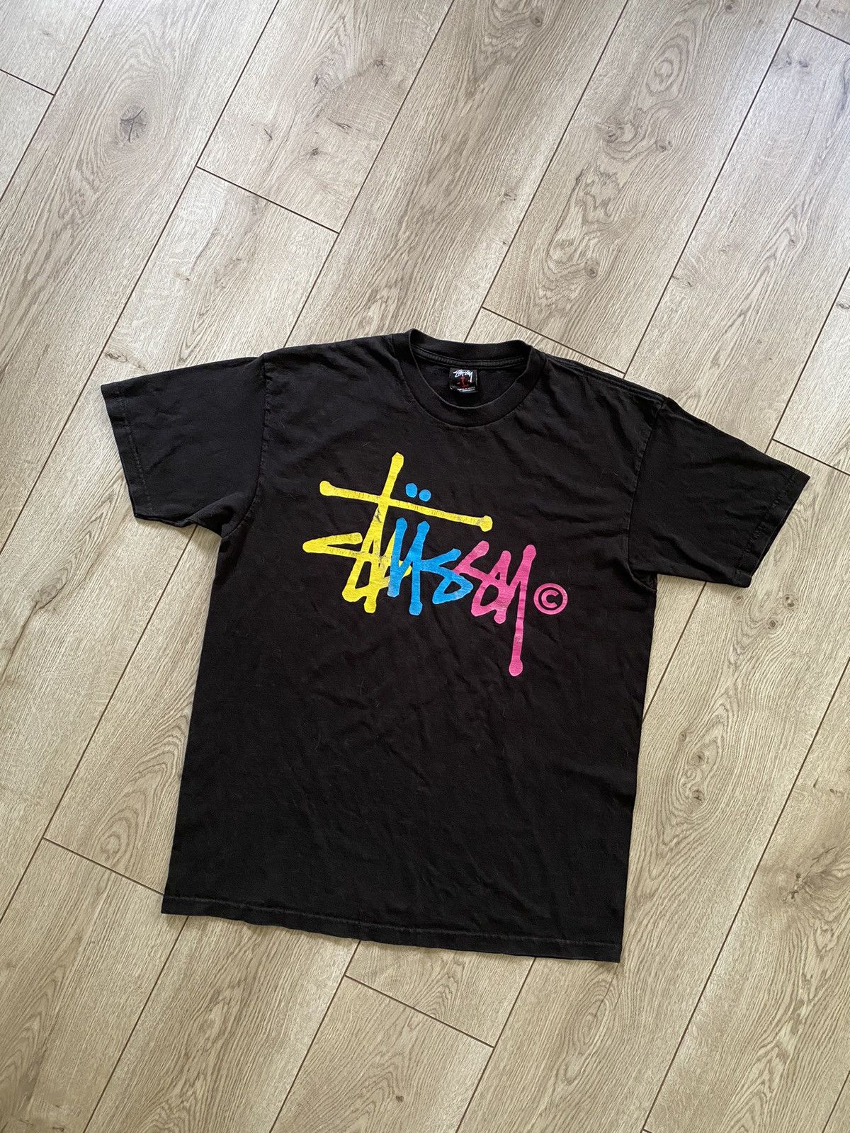 Stussy Vintage Stussy Y2K Big Logo T-Shirt Tee Rare Size US L / EU 52-54 / 3 - 1 Thumbnail