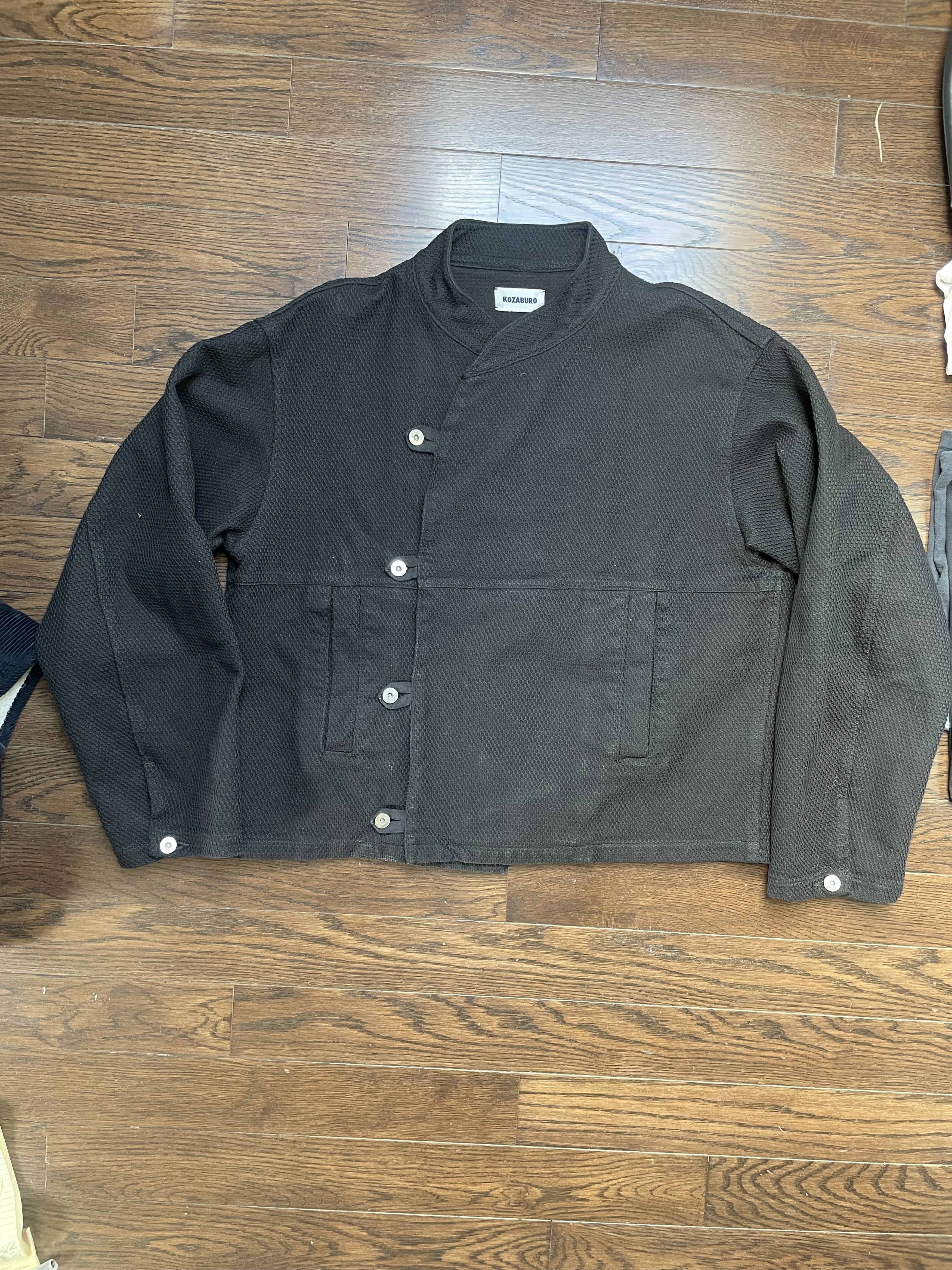 Kozaburo Swedish Monk Sashiko Jacket | Grailed Kozaburo Swedish Monk Sashiko Jacket | Grailed