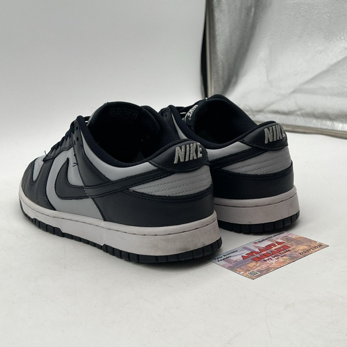 Nike Nike dunk low Georgetown Size US 9.5 / EU 42-43 - 4 Thumbnail