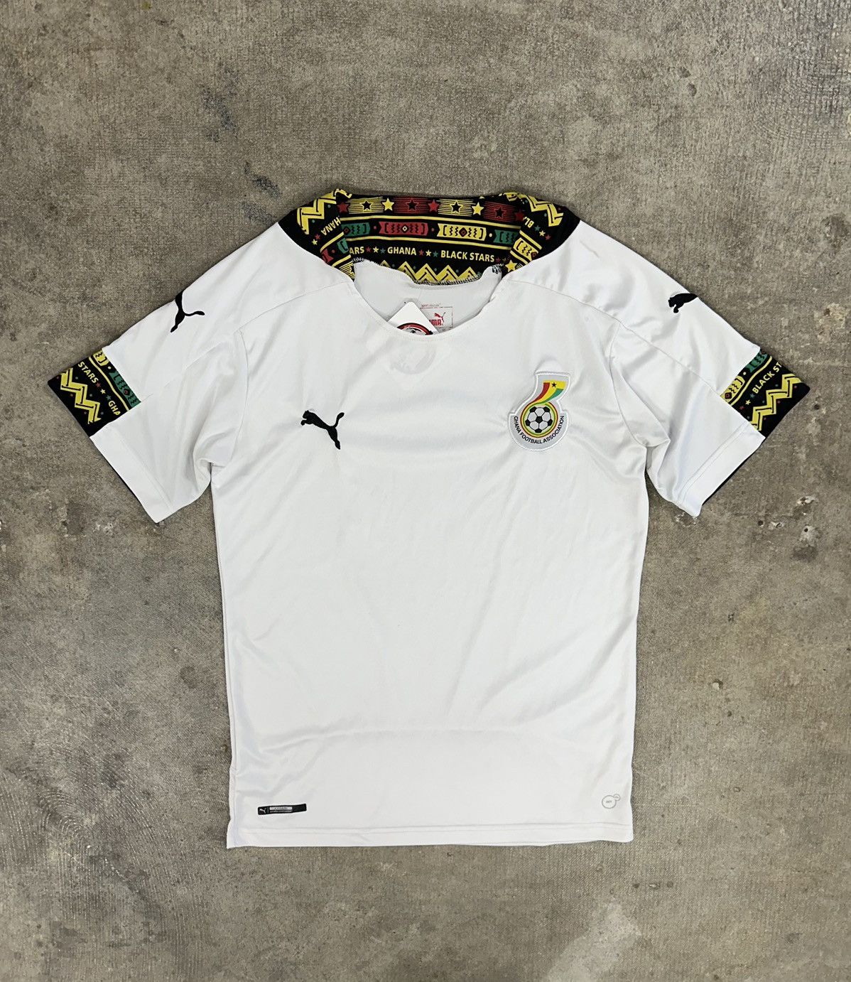 Puma × Vintage Puma 2014 Ghana Soccer Jersey Kit Maglia Home Size M / US 6-8 / IT 42-44 - 1 Thumbnail
