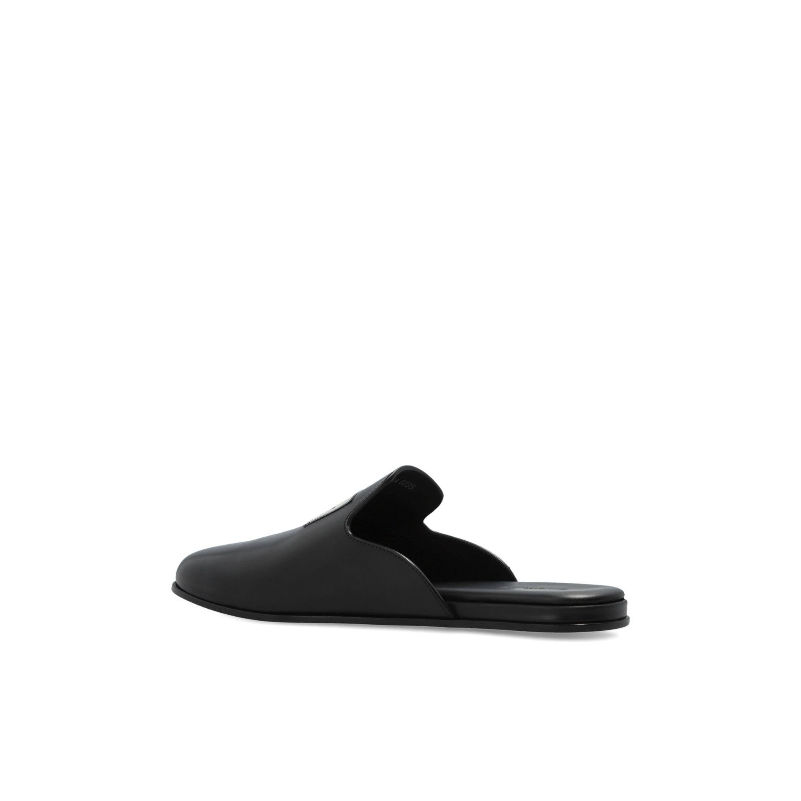 Givenchy GIVENCHY Black Leather Slides New & Authentic (Men's size:9; Size US 9 / EU 42 - 3 Thumbnail