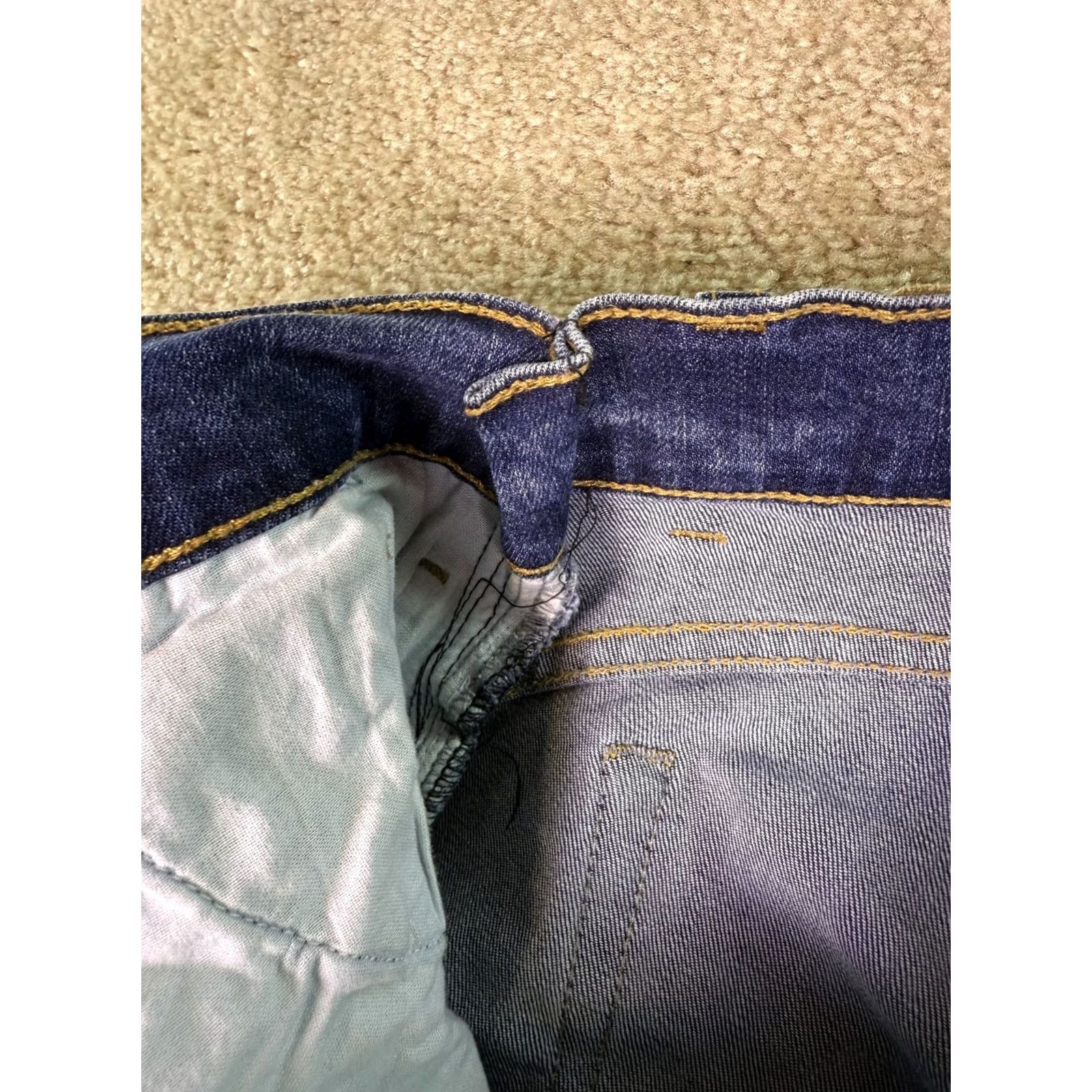 Vintage VINTAGE Rinascimento Italy Blue Skinny Ankle Jeans women’s Size 27 Size 27" / US 4 / IT 40 - 7 Thumbnail