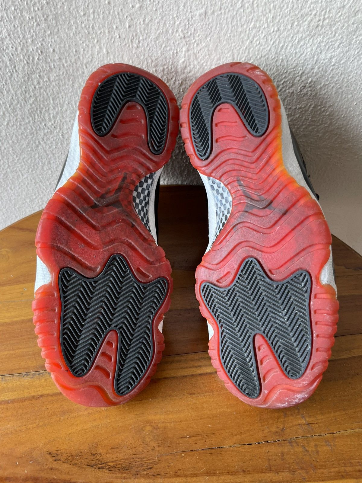 Jordan Brand × Nike × Vintage 💥RARE💥 Jordan 11 OG Playoff Bred 1995 Size US 10 / EU 43 - 10 Thumbnail