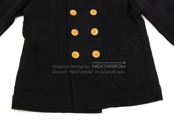 Comme des Garcons Comme Des Garcons size F Black Retro Double Breasted Coat Size S / US 4 / IT 40 - 7 Thumbnail