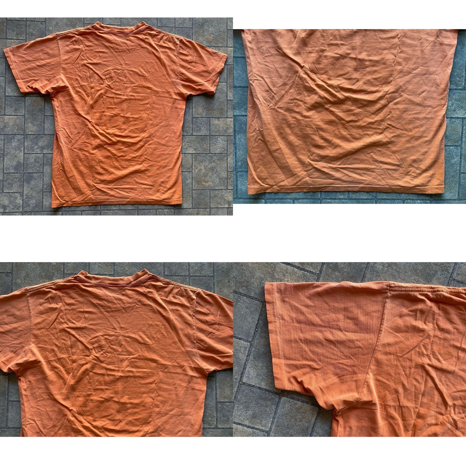 Vintage VINTAGE Oneita T-Shirt Men’s L Orange Virginia Athletics Damaged Single Stitch Shirt Mens Orange Virginia Athletics Damaged Size US L / EU 52-54 / 3 - 9 Thumbnail
