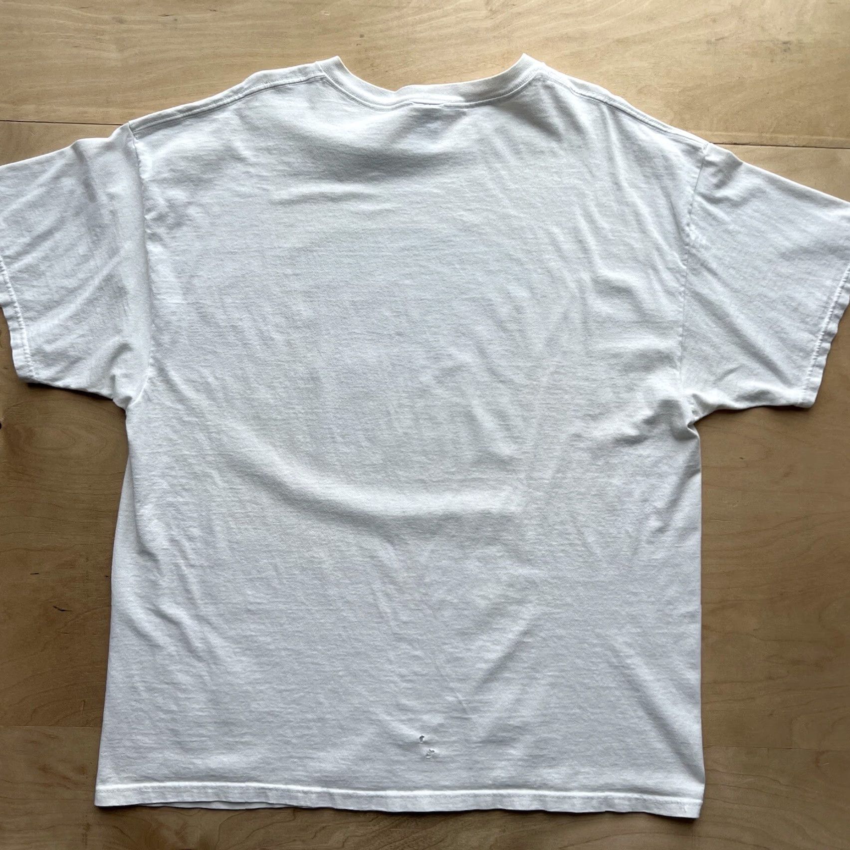 Vintage Vintage Three Stooges Shirt 2XL White 90s Drinking With Your Friends Comedy Shirt Mens Size US XXL / EU 58 / 5 - 6 Thumbnail