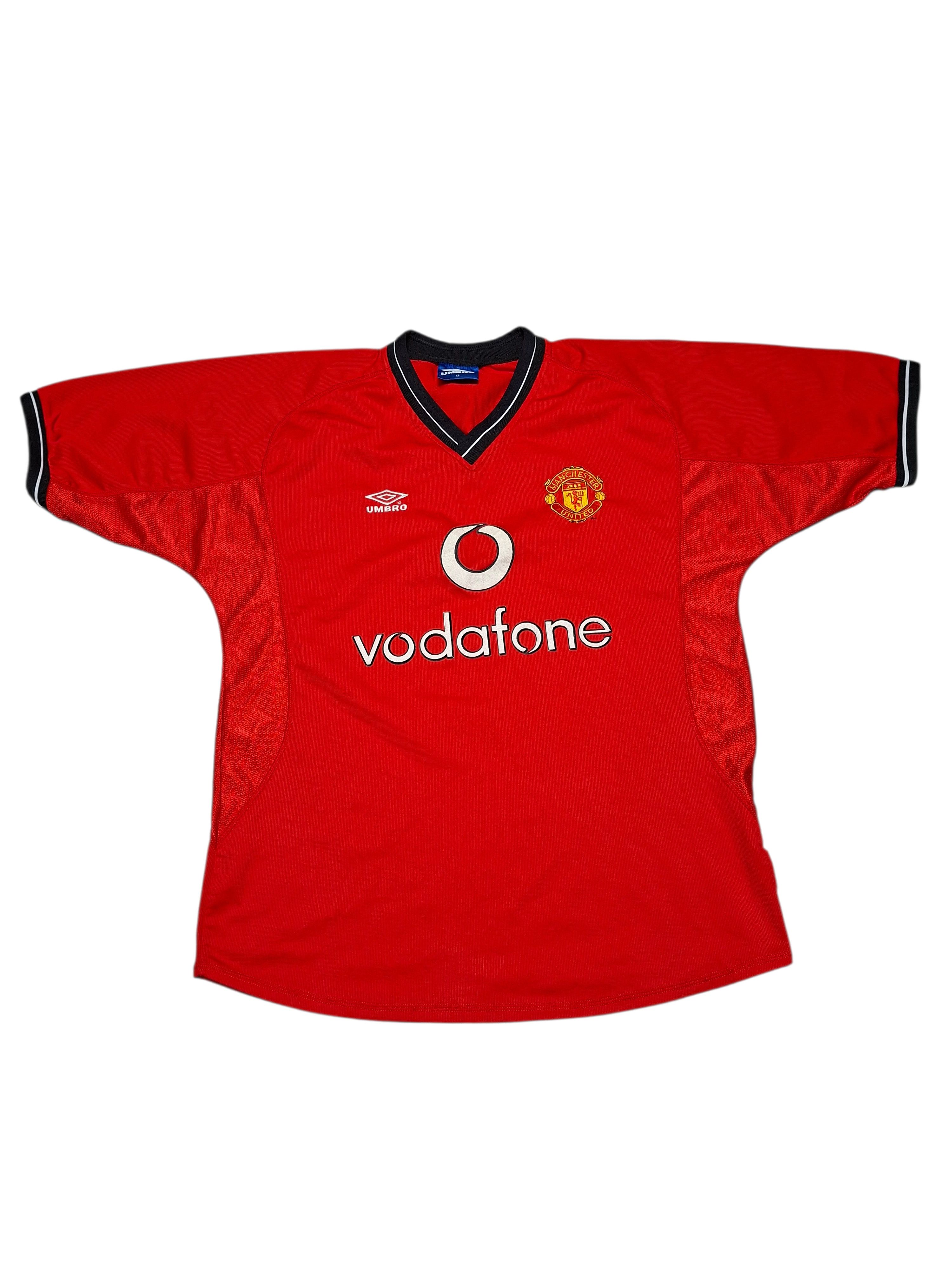 Umbro MANCHESTER UNITED UMBRO 2000 VINTAGE SOCCER JERSEY Size US XL / EU 56 / 4 - 1 Thumbnail