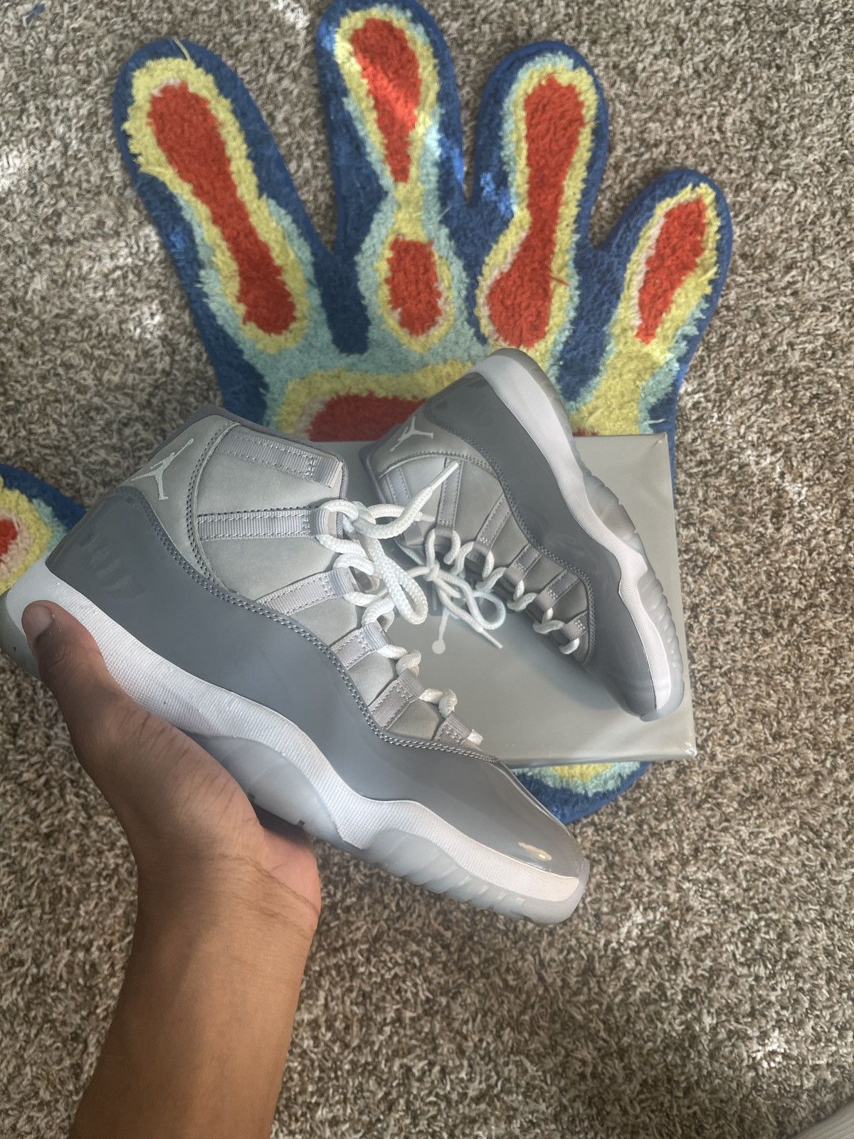 Jordan Brand Air Jordan 11 Retro “Cool Grey” 2021 Size US 8 / EU 41 - 1 Thumbnail