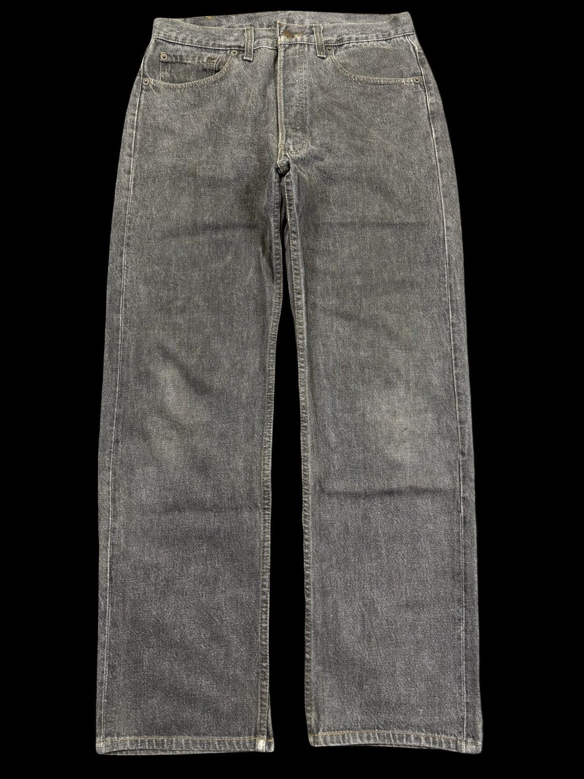 Levi's 💥Archival💥Vintage Levis 501 Iconic Black Wash Denim F962 Size US 30 / EU 46 - 1 Thumbnail