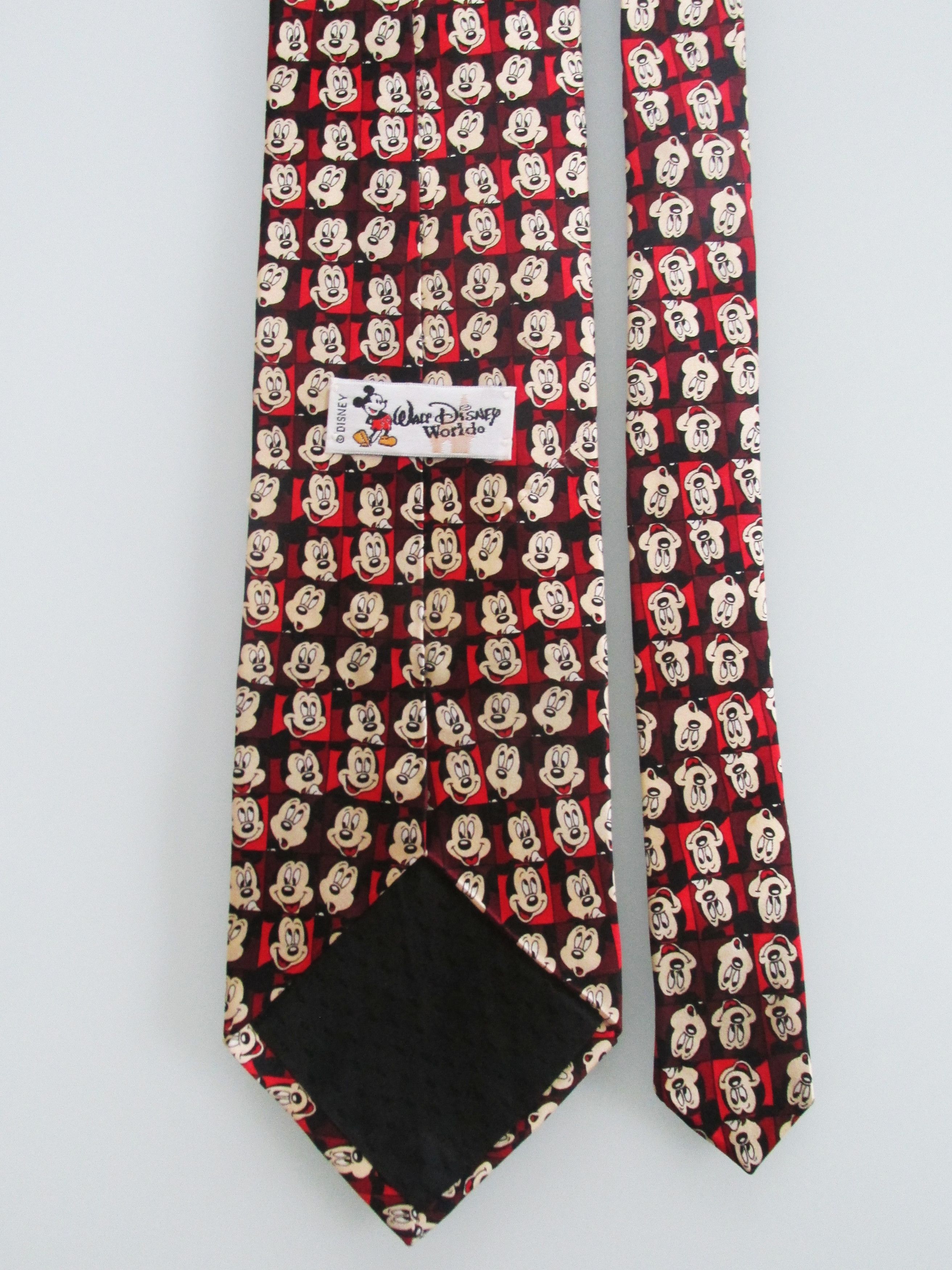 Disney Mickey Mouse/Disney Men's Silk Tie Size ONE SIZE - 4 Thumbnail
