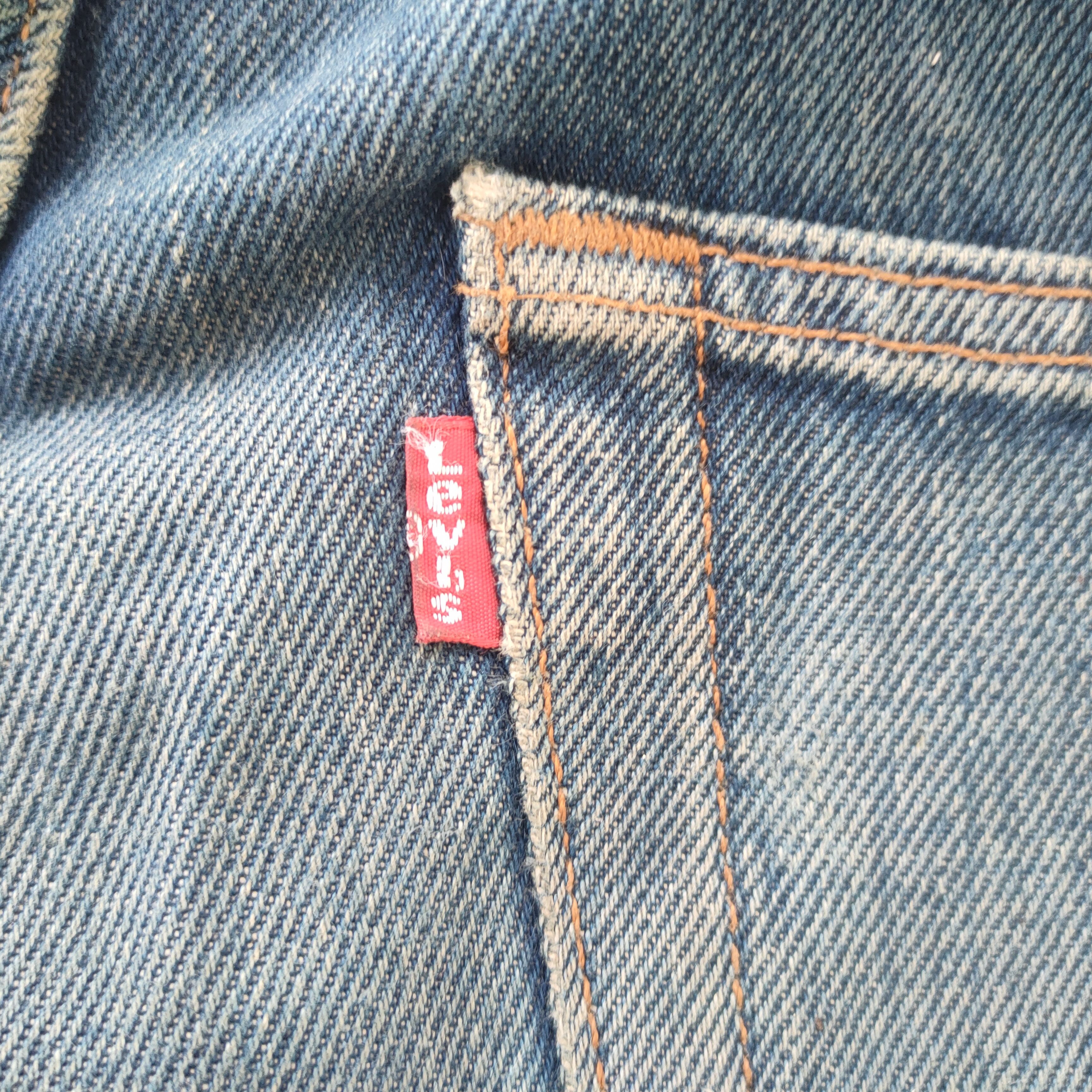Levi's W37 LEVI'S 501 DISTRESSED FADED JEANS PANTS Size US 37 - 12 Thumbnail