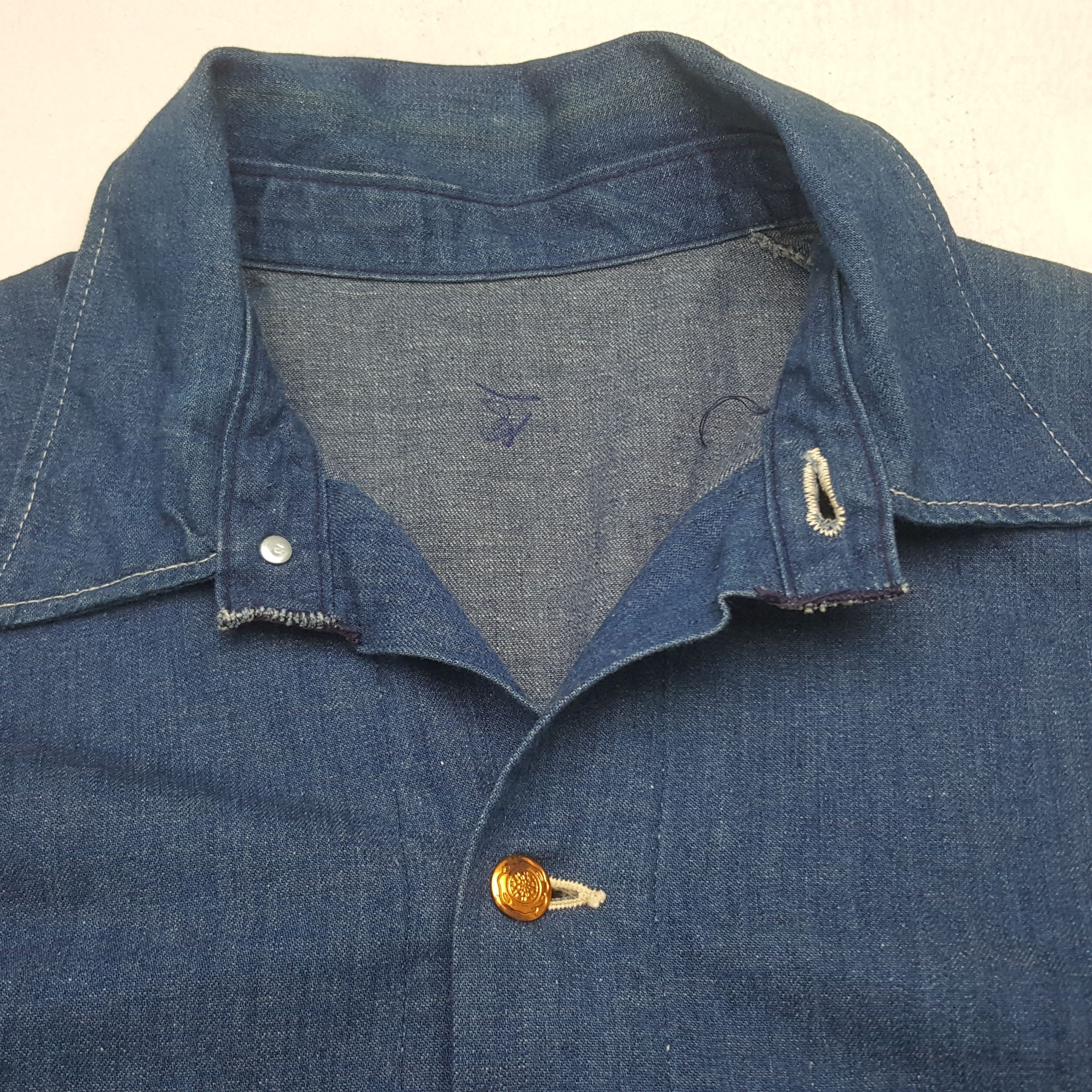 Vintage Vintage Japanese Brand Shirts Jacket Like Levi's RR9 Size US L / EU 52-54 / 3 - 4 Thumbnail