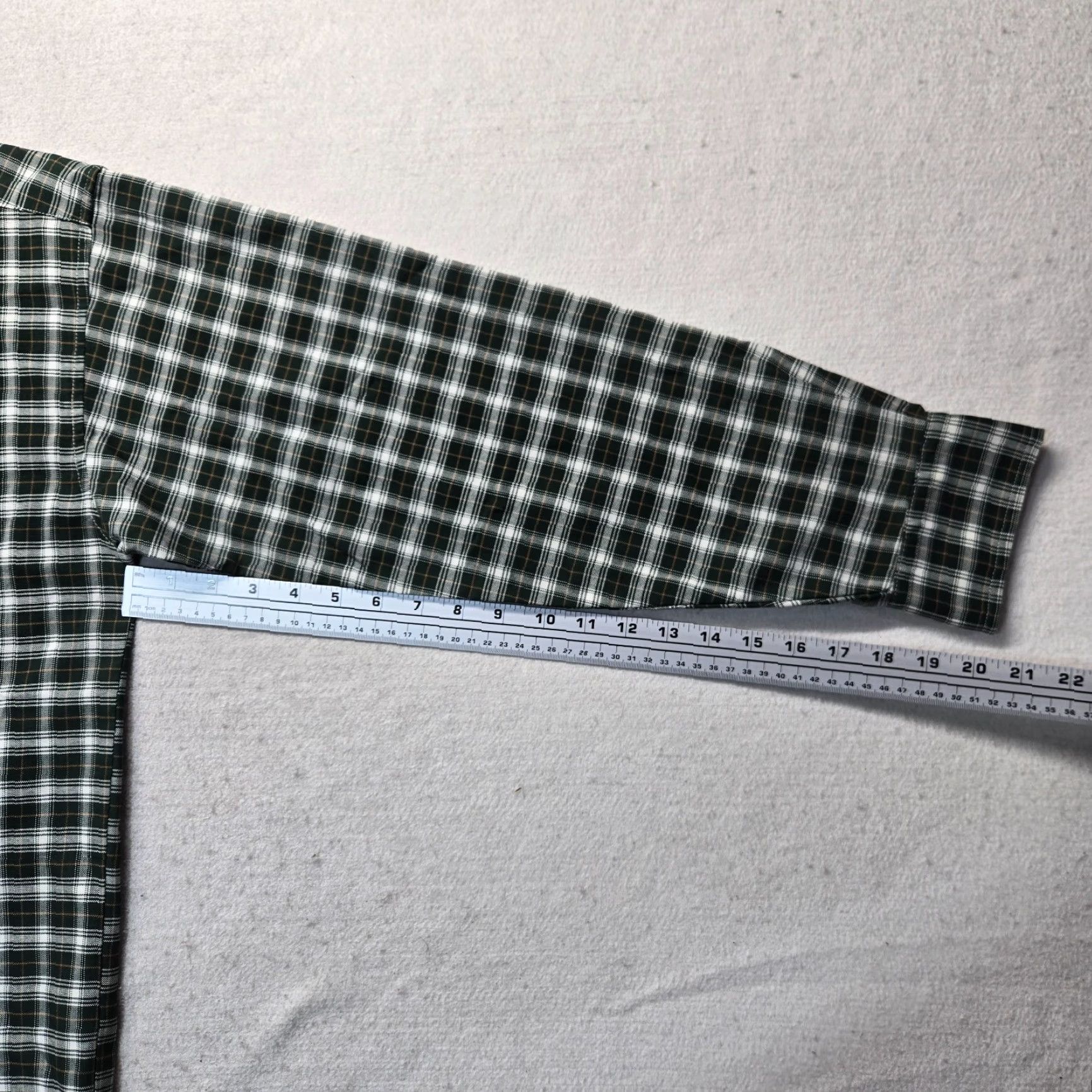 Vintage Loafers Reed & James Shirt Men M Plaid Green Cotton Button-Up Long Sleeve Casual Vintage: No (omit N/A) Size US M / EU 48-50 / 2 - 6 Thumbnail