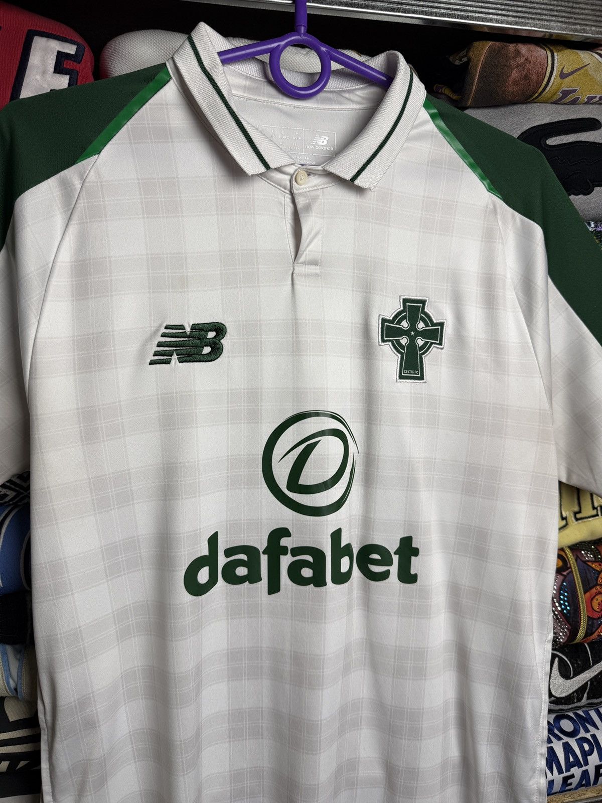 New Balance Mens Vintage New Balance Celtic T Shirt tee soccer jersey Size US S / EU 44-46 / 1 - 3 Thumbnail
