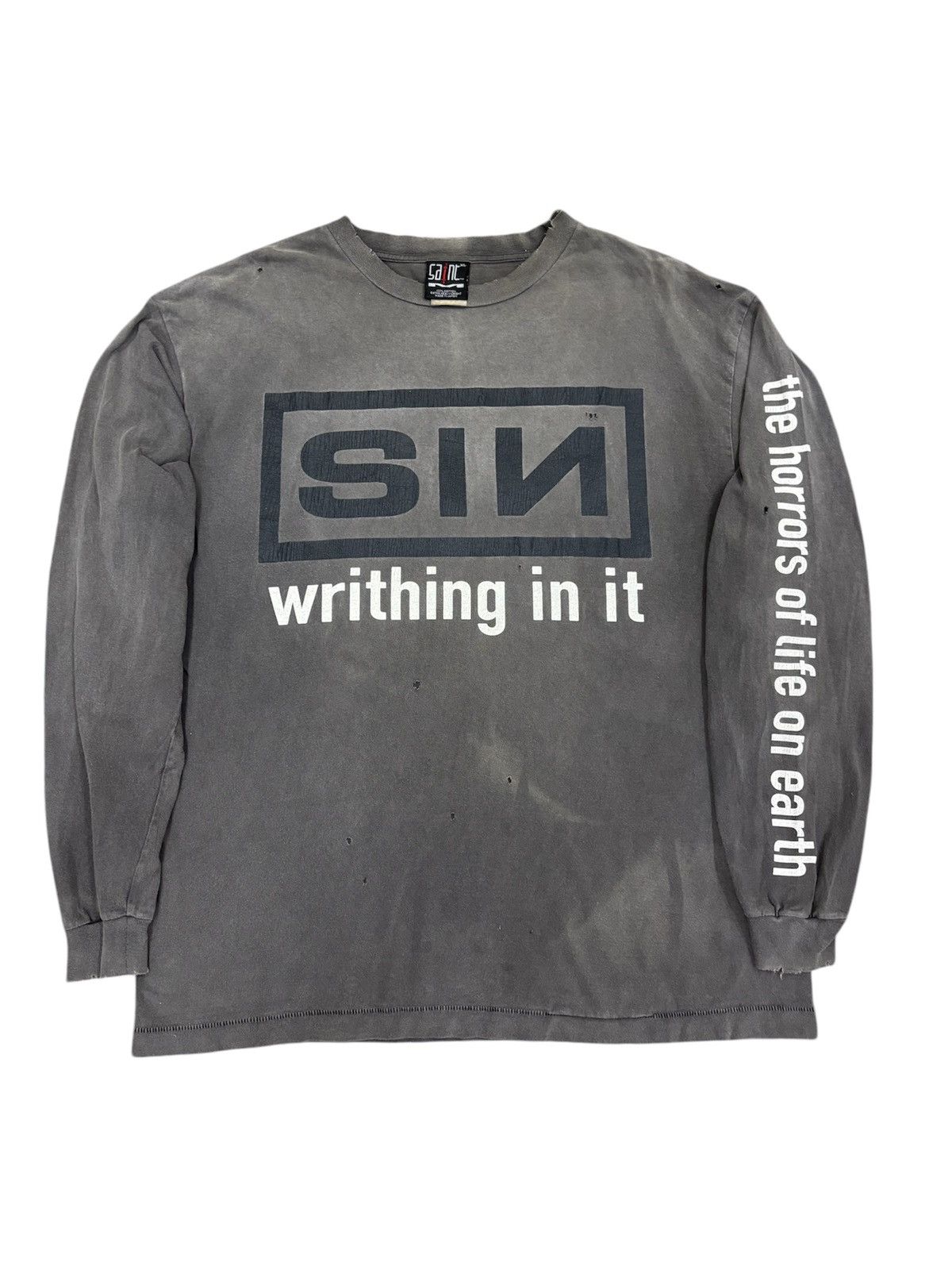 Saint Michael Sin Longsleeve Tshirt