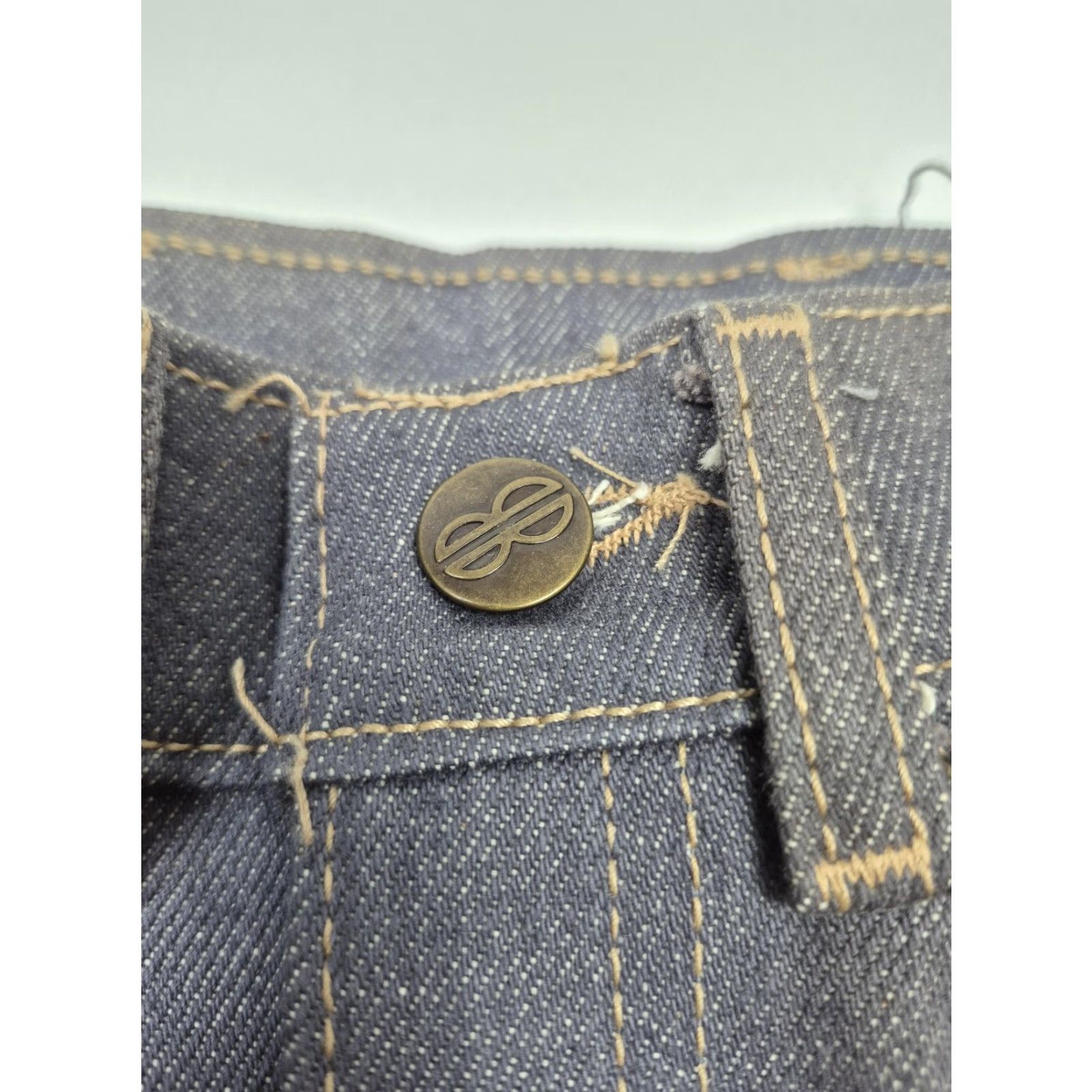 Bill Blass VINTAGE Bill Blass Casual Slacks Mens 28x35 Blue Denim Chino Pants USA NWT Size US 28 / EU 44 - 3 Thumbnail