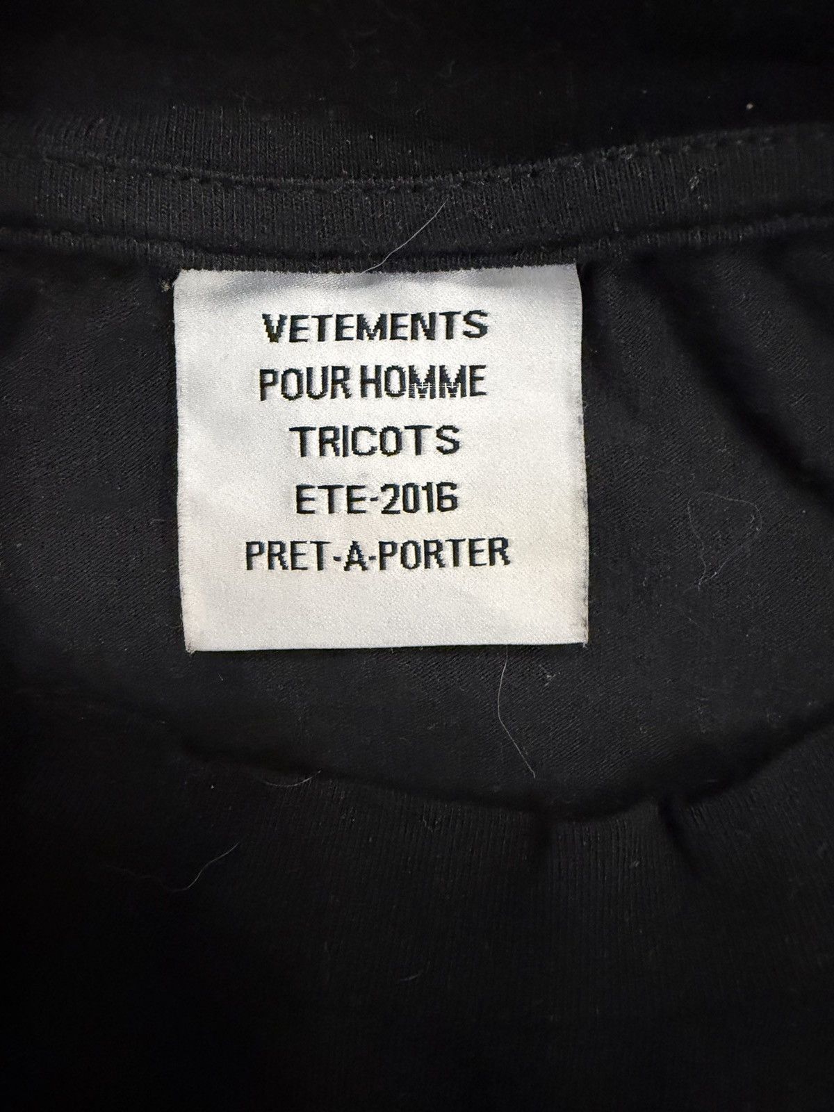 Vetements Vetements gothic 2016 longsleeve Size US L / EU 52-54 / 3 - 4 Thumbnail