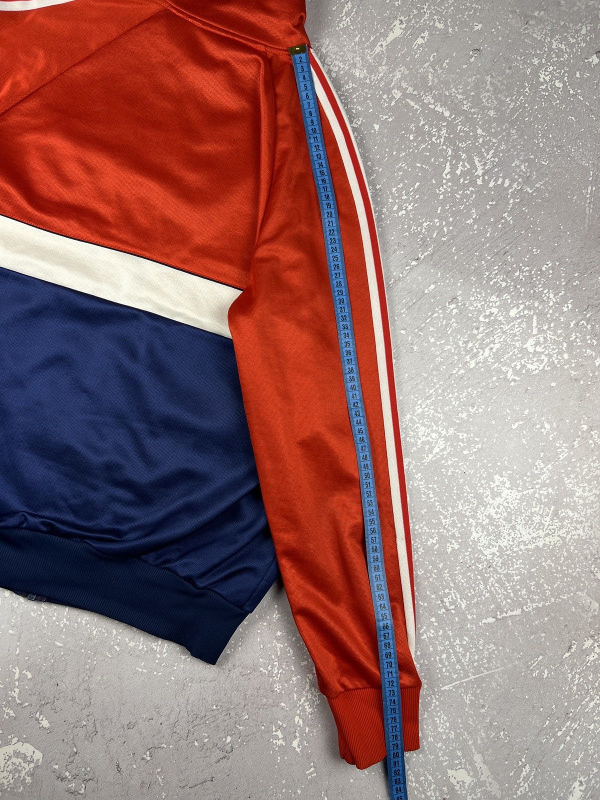 Adidas RARE 80s 90s Adidas Switzerland Track Jacket West Germany Size US L / EU 52-54 / 3 - 9 Thumbnail