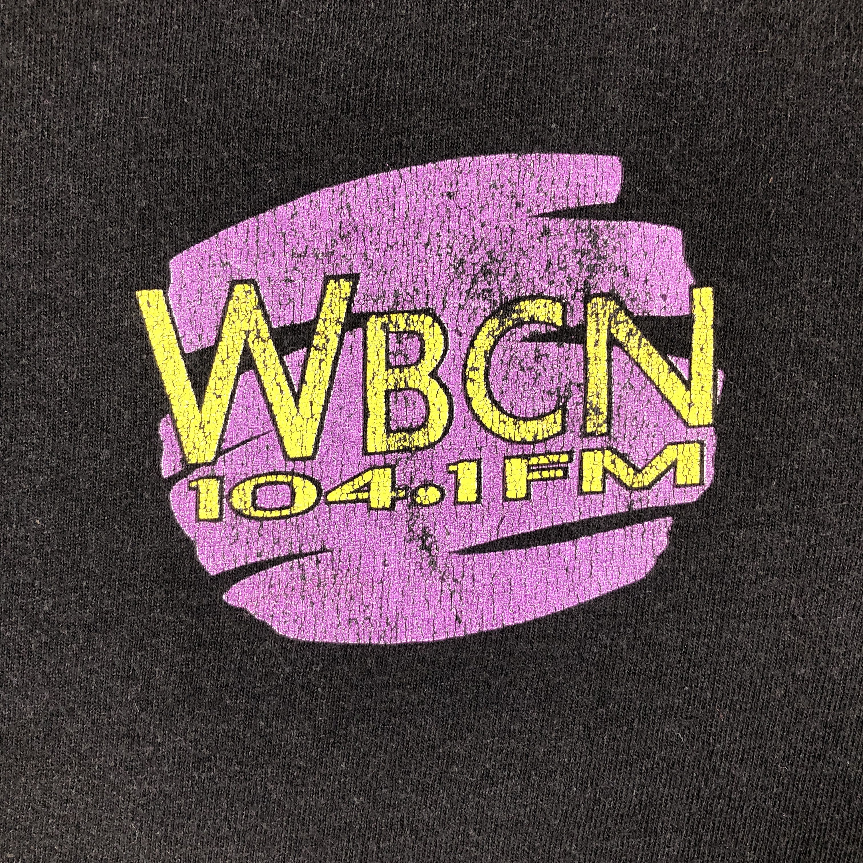 Vintage Vintage WBCN 104.1FM T-shirt Size US L / EU 52-54 / 3 - 4 Thumbnail