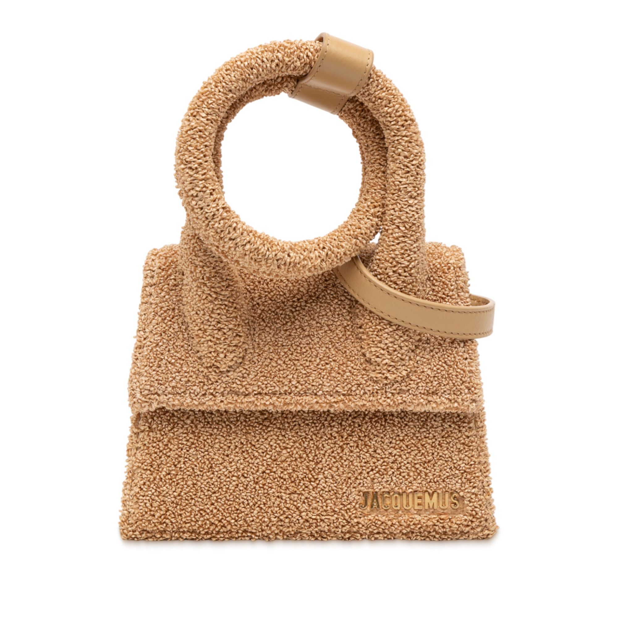 Jacquemus Jacquemus Boucle Raffia Le Chiquito Noeud Size ONE SIZE - 1 Thumbnail