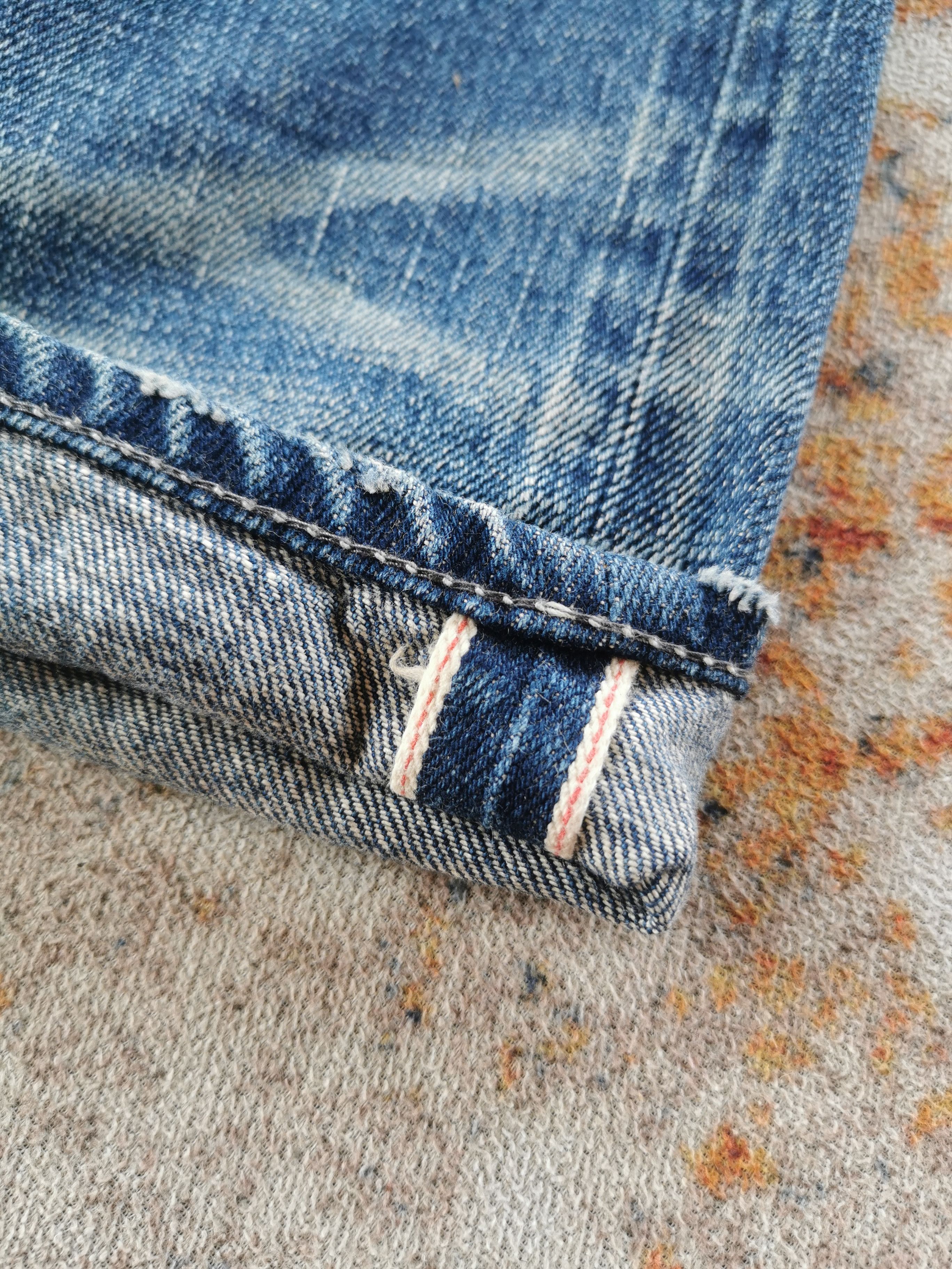 GOSTAR DE FUGA GOSTAR DE FUGA Selvedge Distressed Denim Jeans Size 30 Size US 30 / EU 46 - 13 Thumbnail