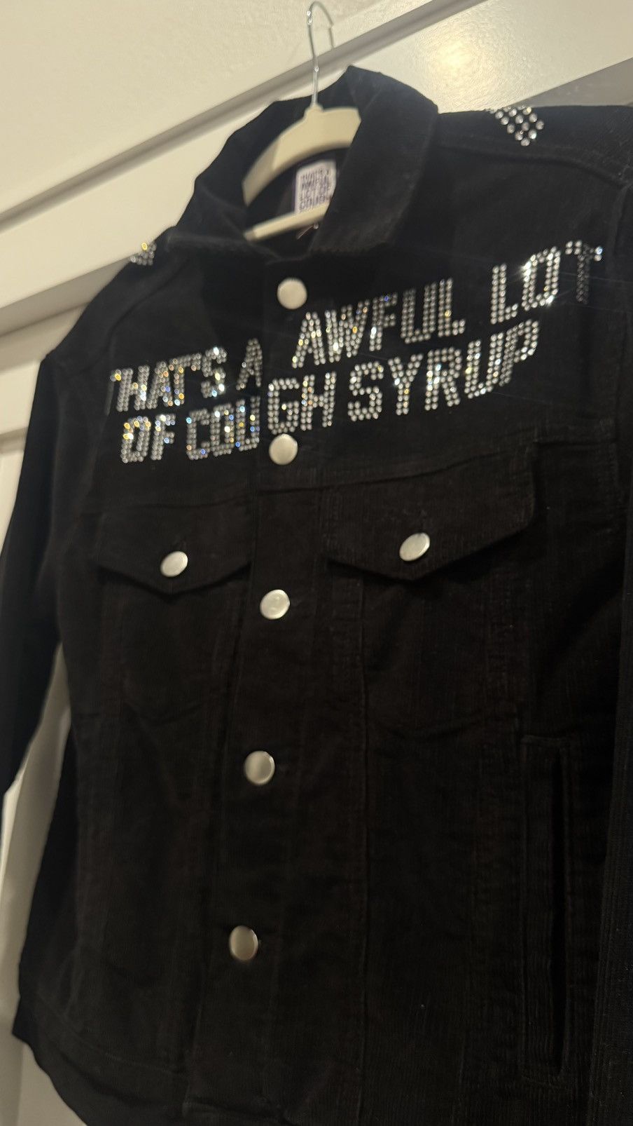Awful Lot of Cough Syrup That’s A Awful Lot of Cough Syrup Rhinestone Jacket Black Size US S / EU 44-46 / 1 - 7 Thumbnail