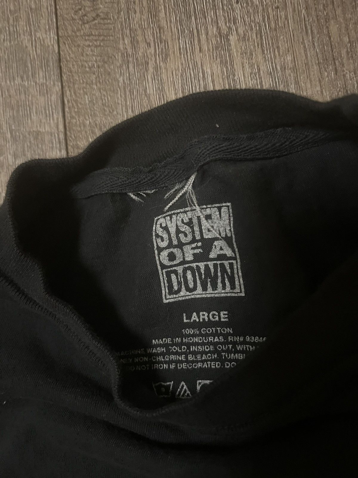 System SYSTEM OF A DOWN Golden Gate Park Concert Shirt Size Large Size US L / EU 52-54 / 3 - 5 Thumbnail