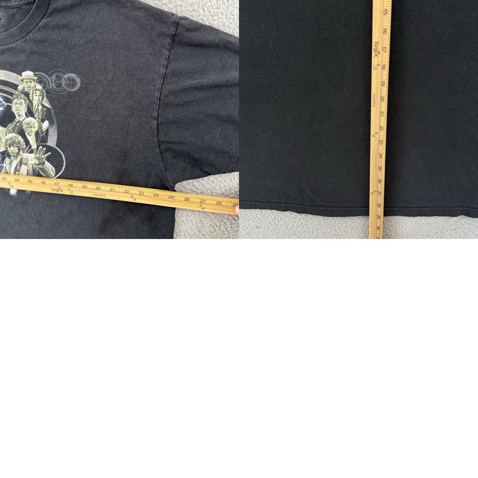 Vintage VINTAGE Doctor Who Shirt Mens 2XL Black TV Promo Sci Fi Short Sleeve Outdoor Y2K Size US XXL / EU 58 / 5 - 8 Thumbnail