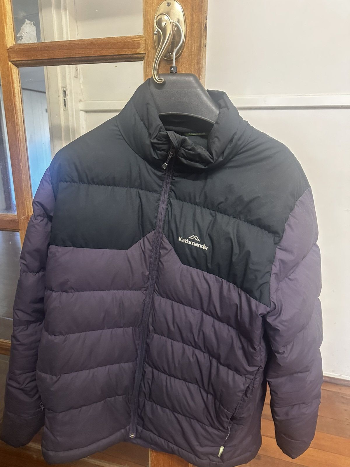 Kathmandu Kathmandu black and purple puffer jacket Size US L / EU 52-54 / 3 - 2 Thumbnail