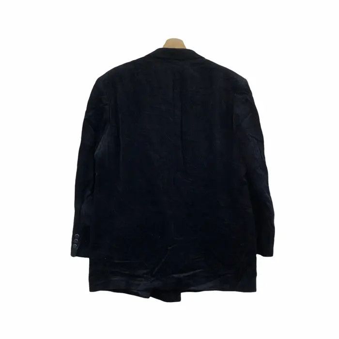 Valentino Vtg 90’ VALENTINO ITALY SPORT Blazer Double Breasted Sport Size 50R - 3 Thumbnail
