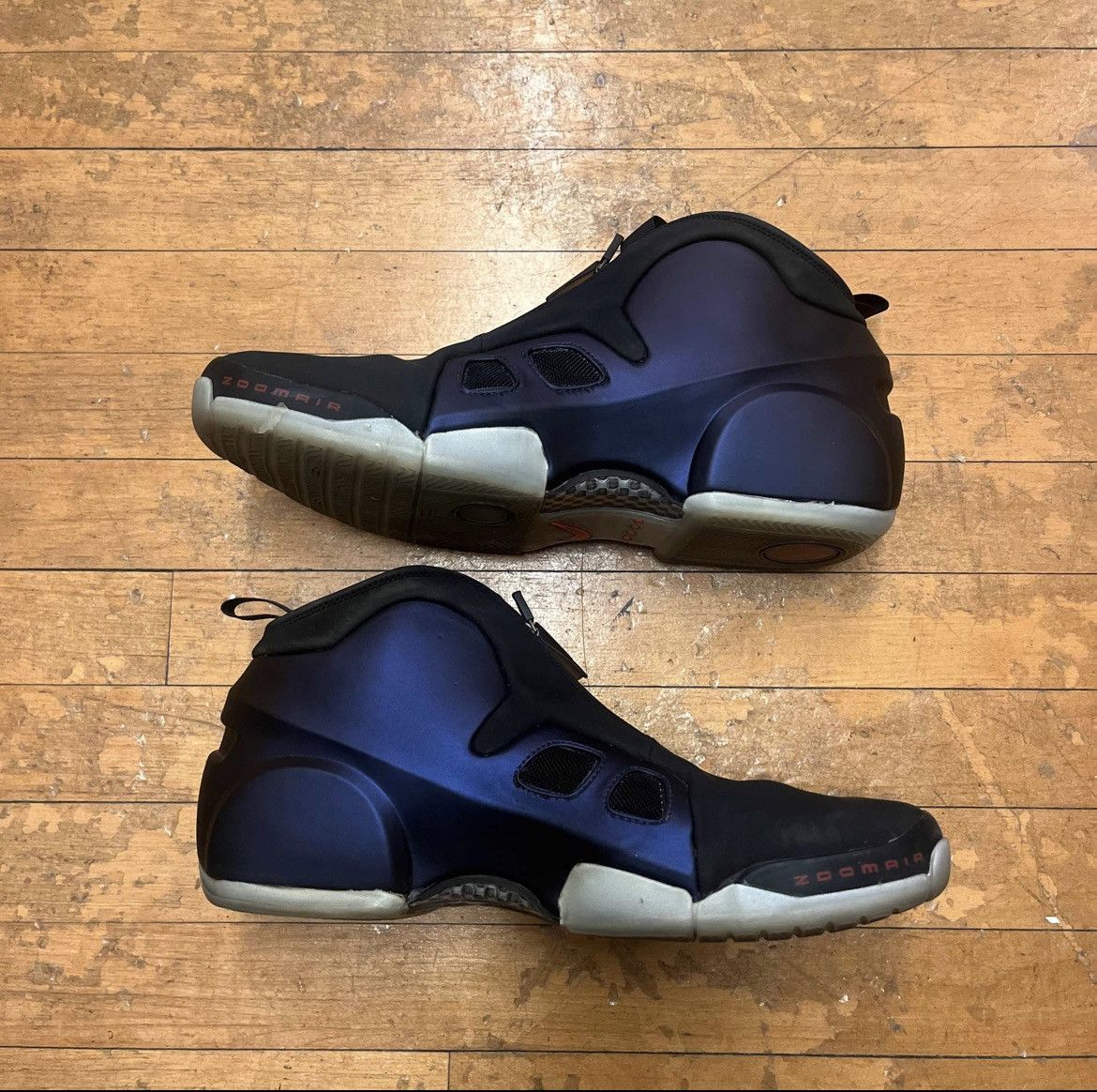 Nike Nike Air Flightposite 2 Eggplant 2019 Size US 12 / EU 45 - 2 Thumbnail