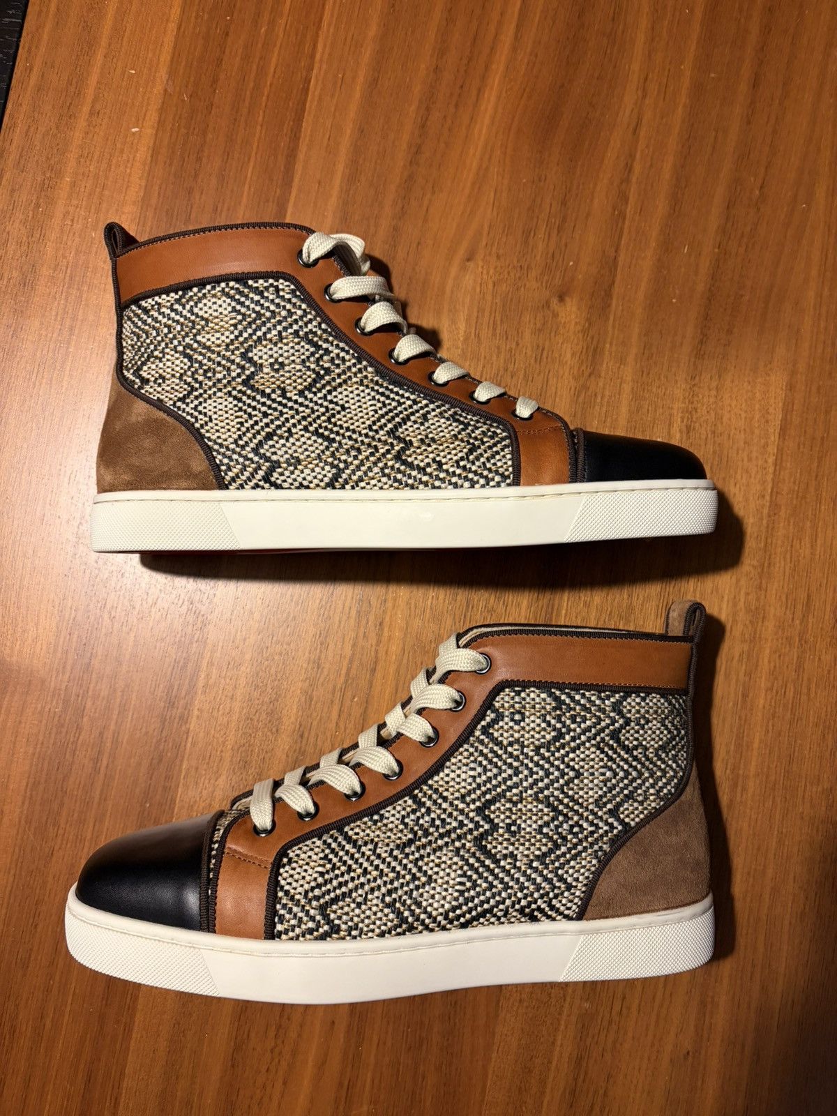 Christian Louboutin Christian Louboutin Louis high top sneaker Size US 8 / EU 41 - 3 Thumbnail