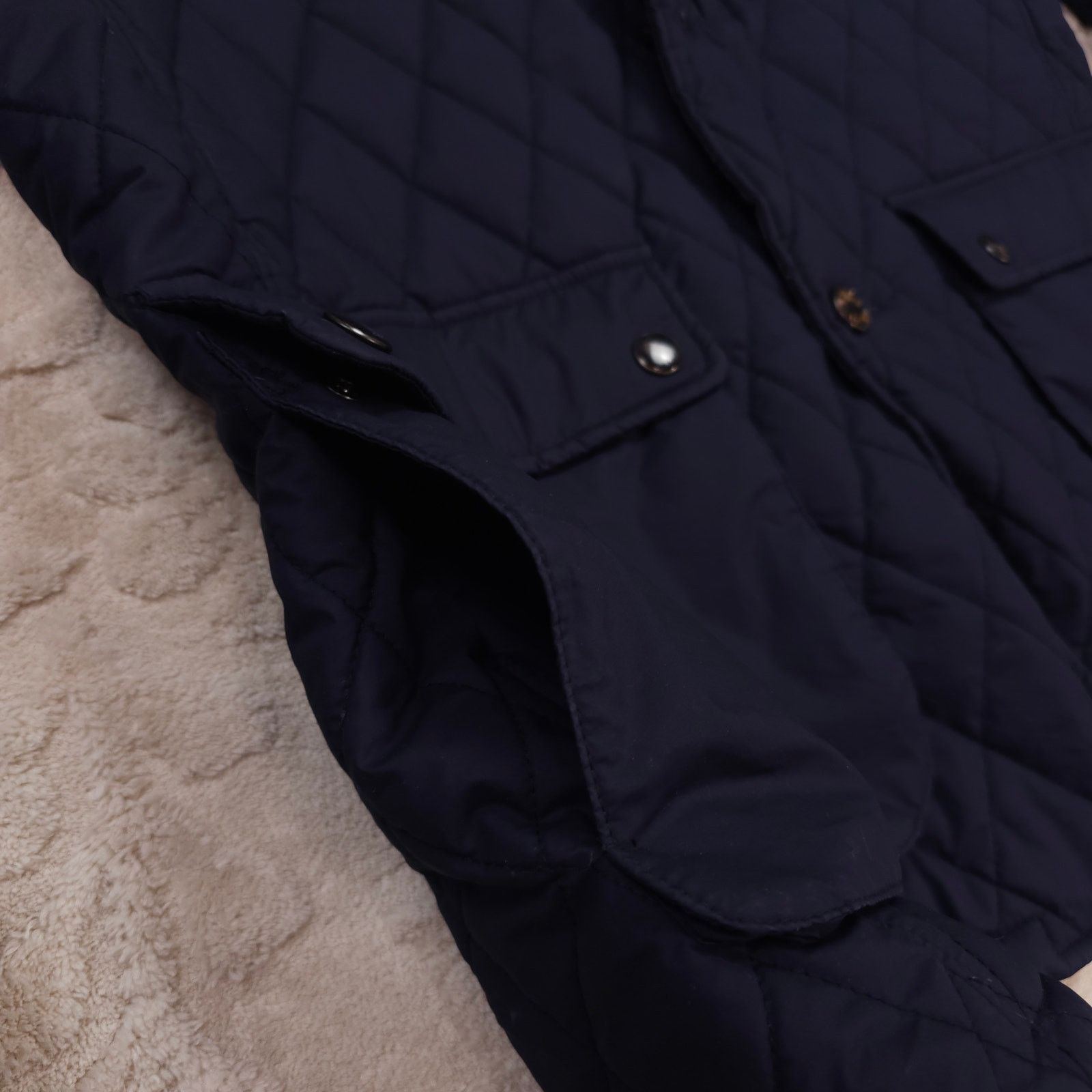 Ted Baker Ted Baker Men's Garyen Quilted Jacket Navy Blue Sz 5 Size US XL / EU 56 / 4 - 10 Thumbnail