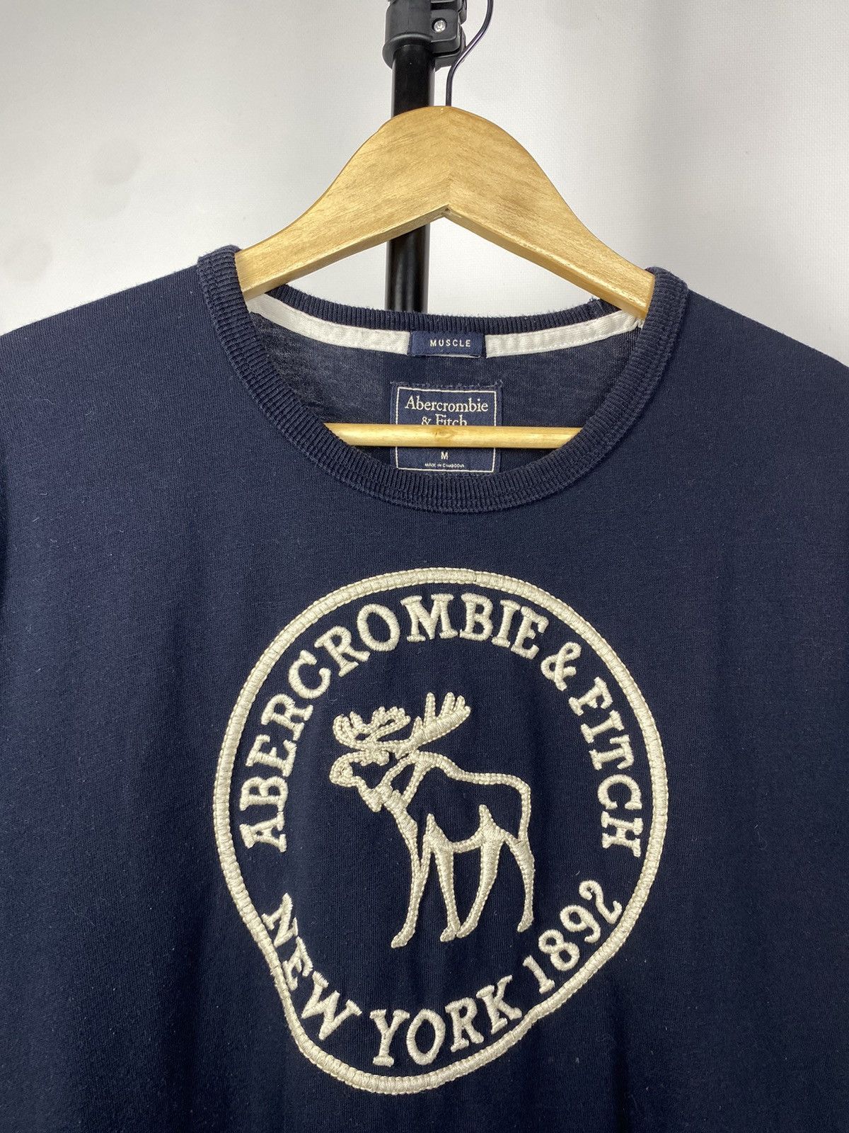 Abercrombie & Fitch × Vintage Vintage Abercrombie & Fitch BIG LOGO T-Shirt Men’s M Size Size US M / EU 48-50 / 2 - 4 Thumbnail