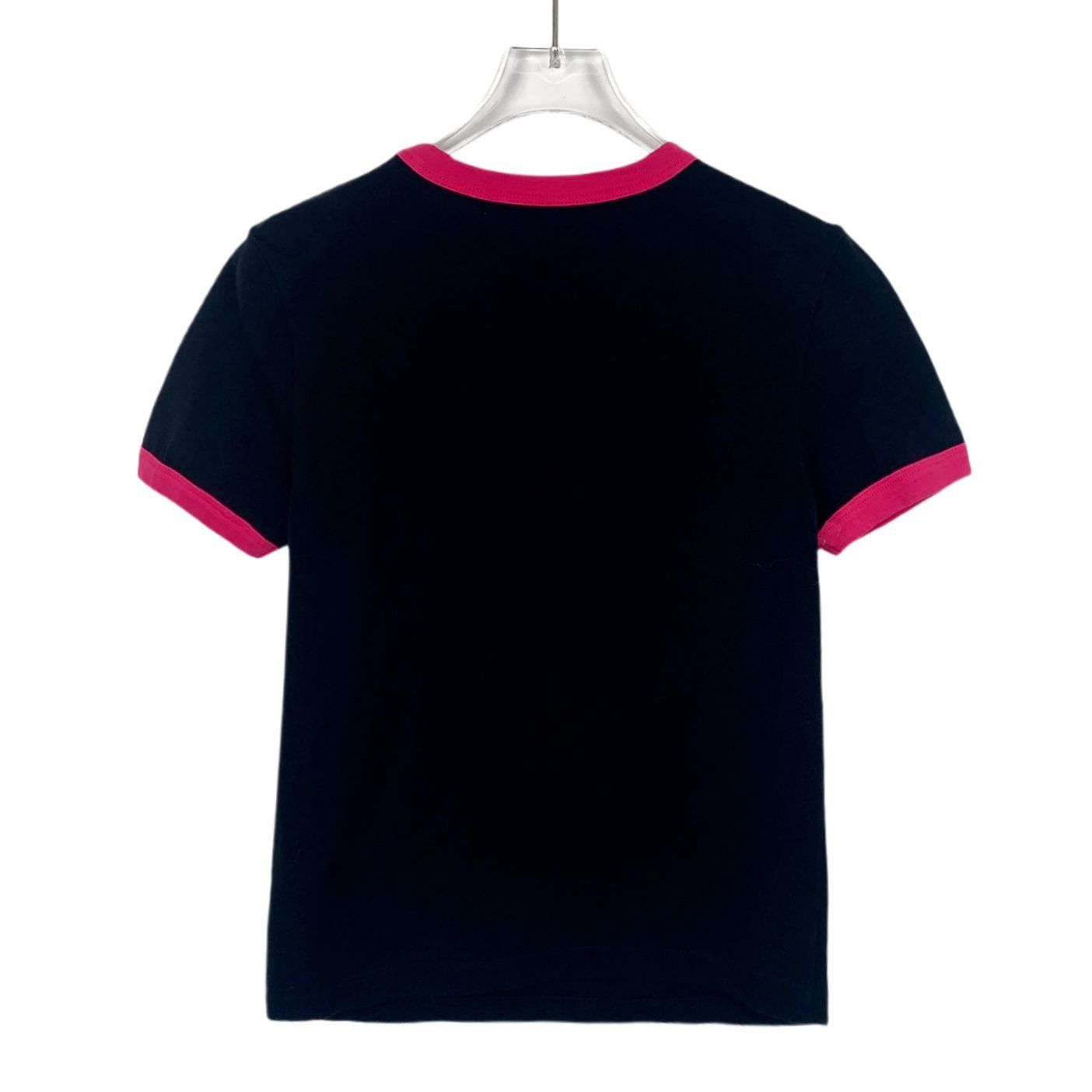 Gucci Gucci Black Patterned Print Cotton T-Shirt (Size XS) Size XS / US 0-2 / IT 36-38 - 6 Thumbnail