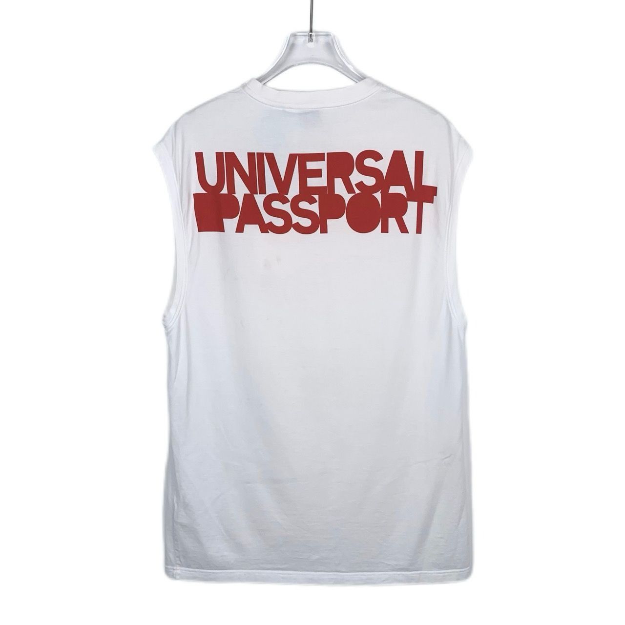 Burberry Burberry White Universal Passport Sleeveless Cotton T-Shirt Size US XS / EU 42 / 0 - 2 Thumbnail