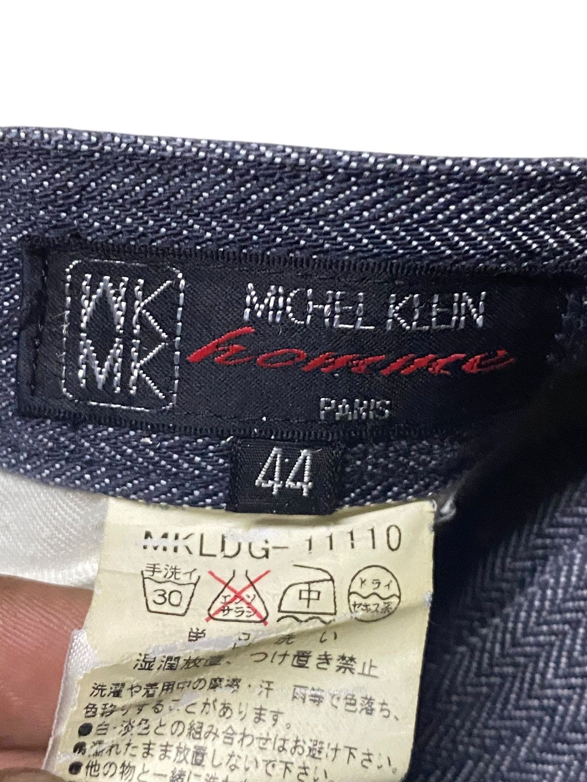 Michel Klein Vintage Michel Klein Homme Paris Distressed Cargo Pants Size US 29 - 9 Thumbnail