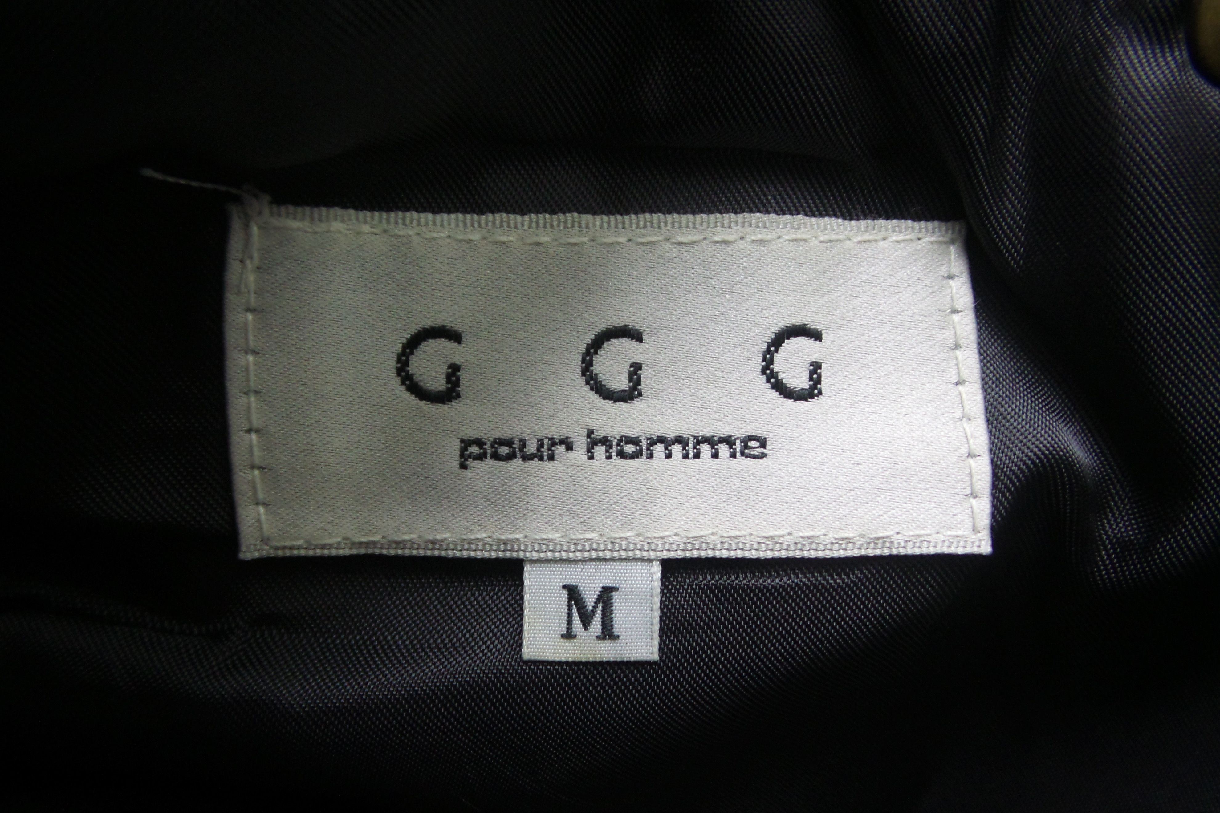 Leather × Vintage Vintage Wrinkle GGG Pour Homme Leather Pants W30xL44.5 Size US 30 / EU 46 - 3 Thumbnail