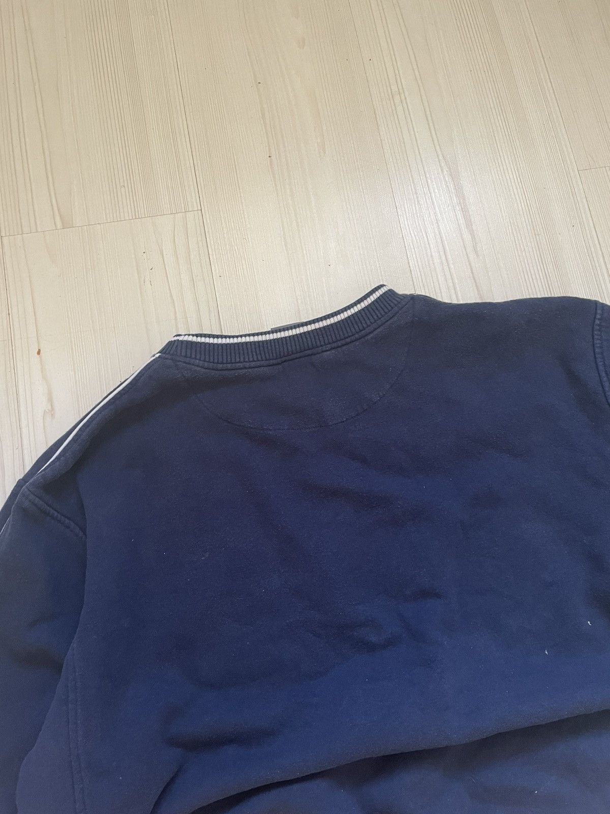 Nike × Vintage 00s Nike Vintage Big Logo Boxy Fit Oversize Sweatshirt Y2K Size US XL / EU 56 / 4 - 11 Thumbnail