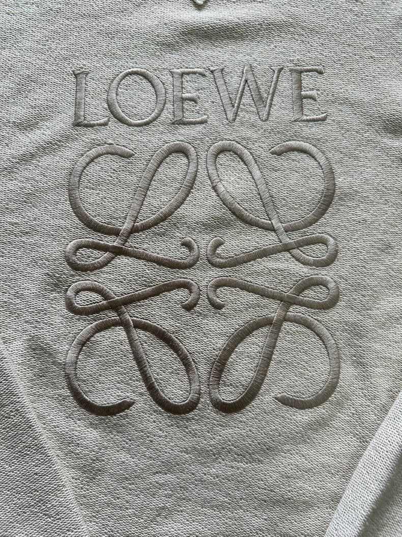 Loewe LOEWE Gray flipped hoodie Size XS / US 0-2 / IT 36-38 - 2 Thumbnail
