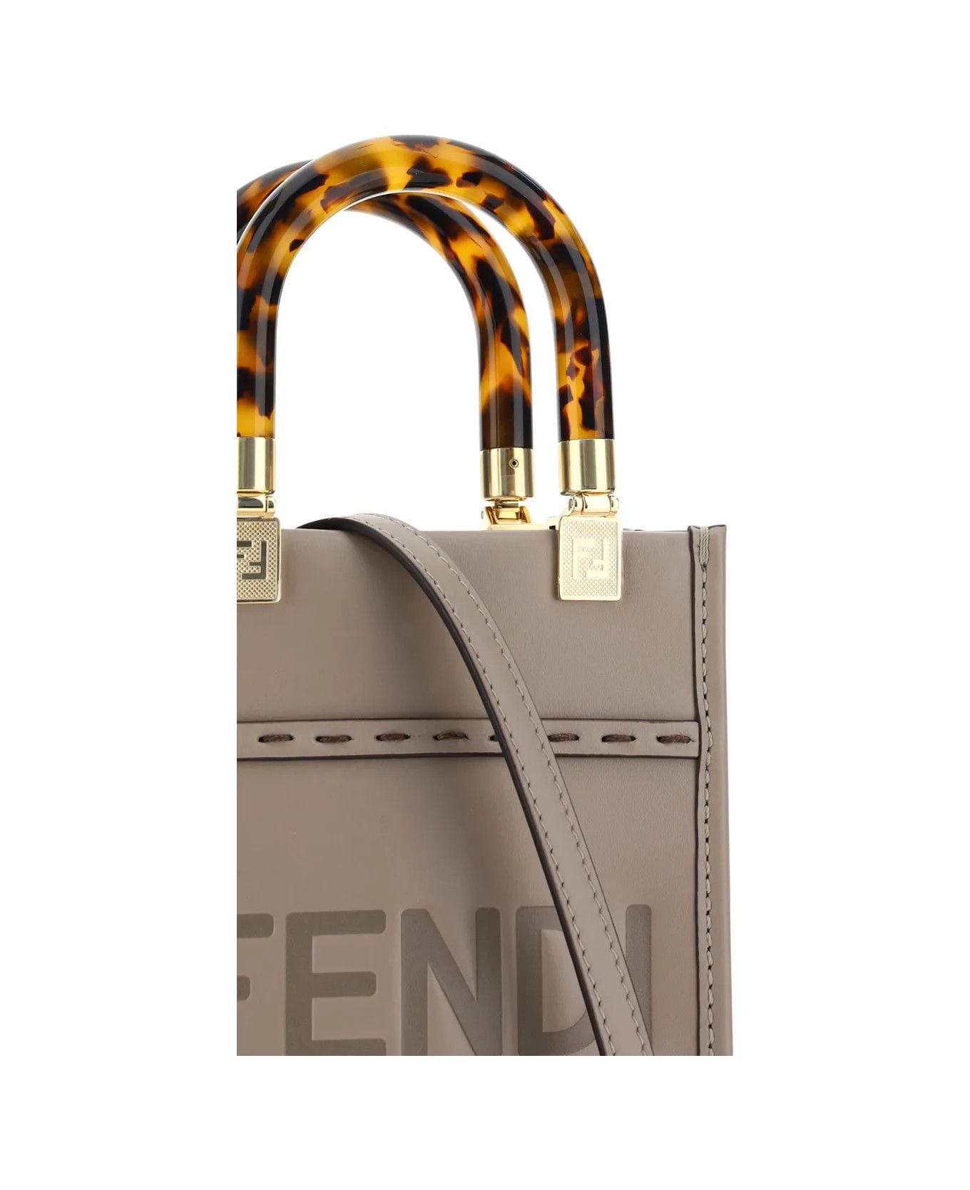 Fendi o1s1wg110326 Size: OS/Mini Sunshine Shopper in Grey Size ONE SIZE - 4 Thumbnail