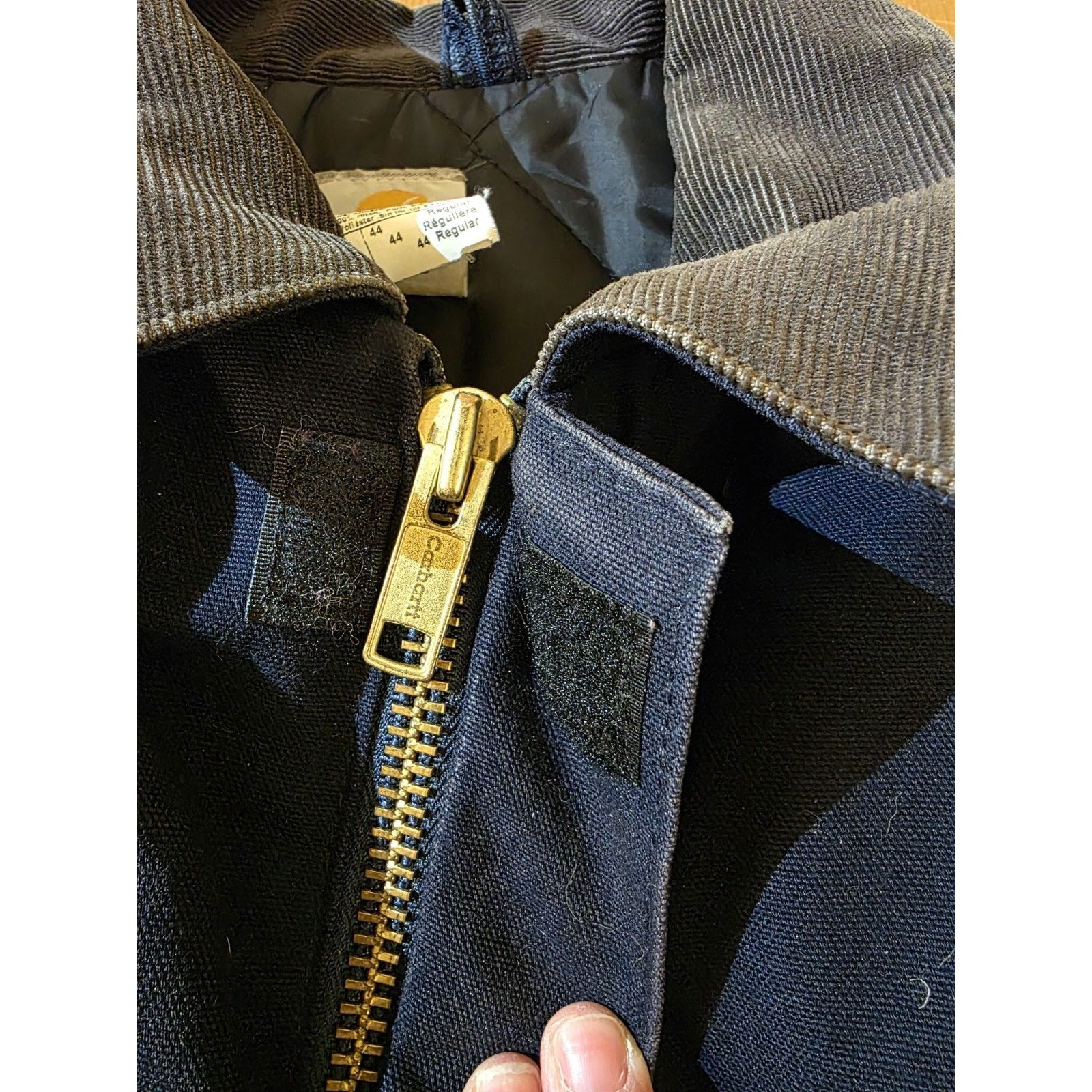 Carhartt Carhartt Navy Blue 2005 Duck Jacket Men’s Size 44/Large Size US L / EU 52-54 / 3 - 8 Thumbnail