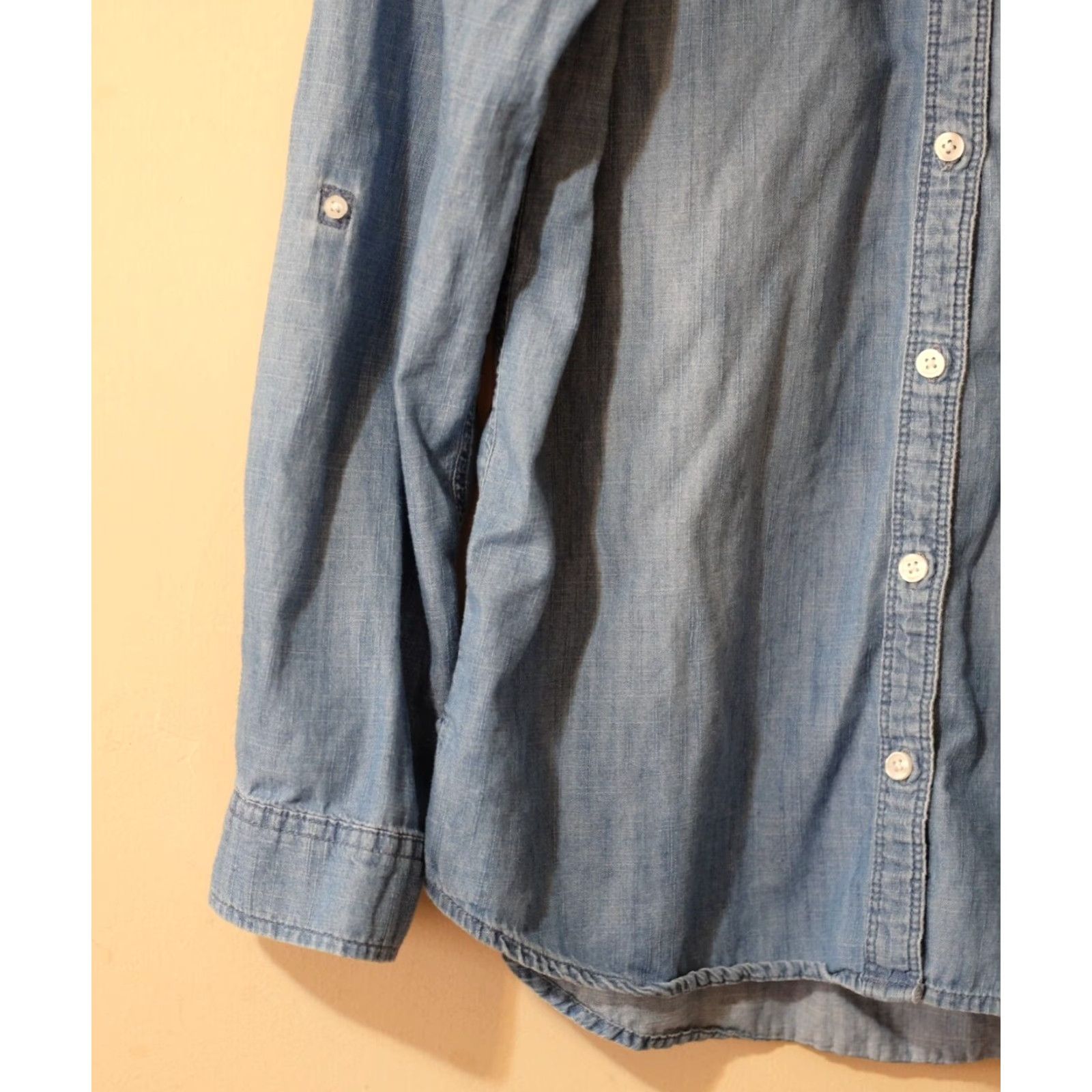 Vintage SO Perfectly Soft Perfectly You Relaxed Womens L Button-Up Shirt Blue Size L / US 10 / IT 46 - 3 Thumbnail