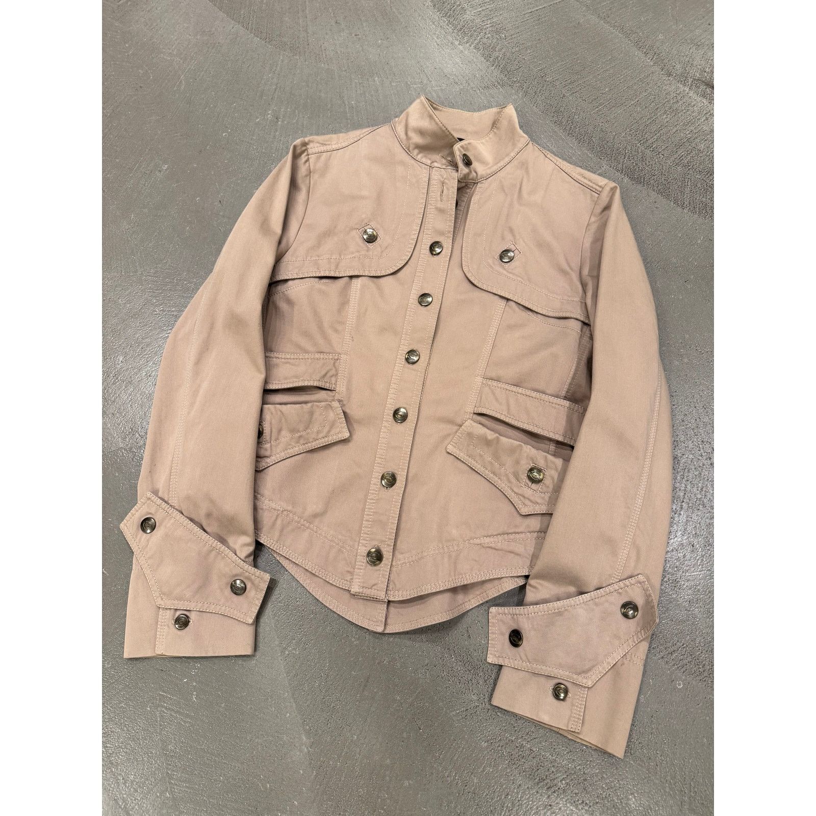 Roberto Cavalli 2000s Roberto Cavalli military jacket Size US M / EU 48-50 / 2 - 2 Thumbnail