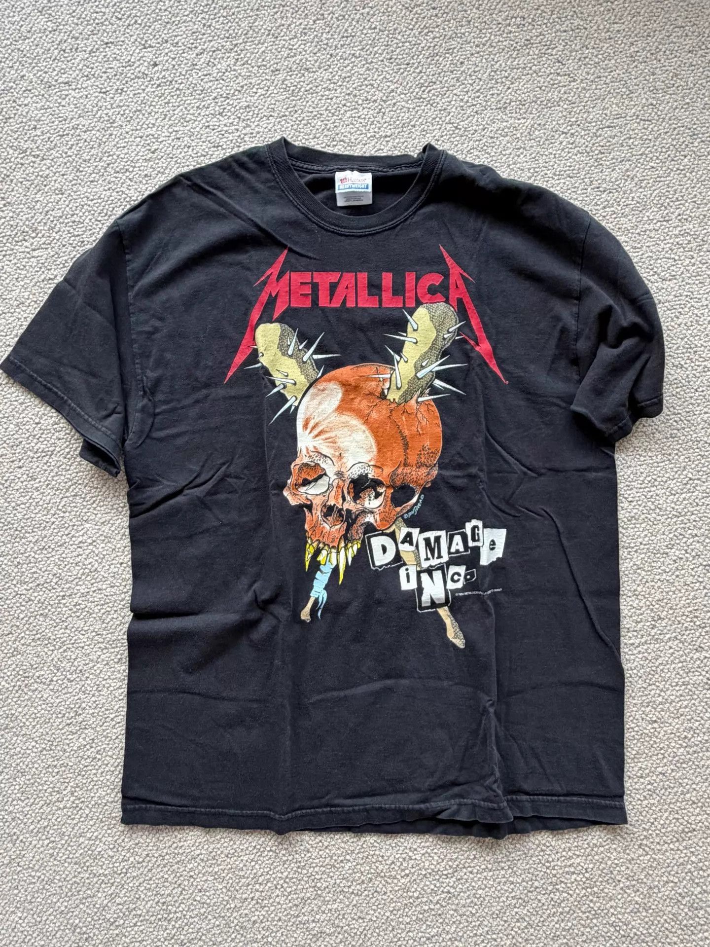 Metallica Metallica Damage Inc. Skull L T Black Size US L / EU 52-54 / 3 - 1 Thumbnail
