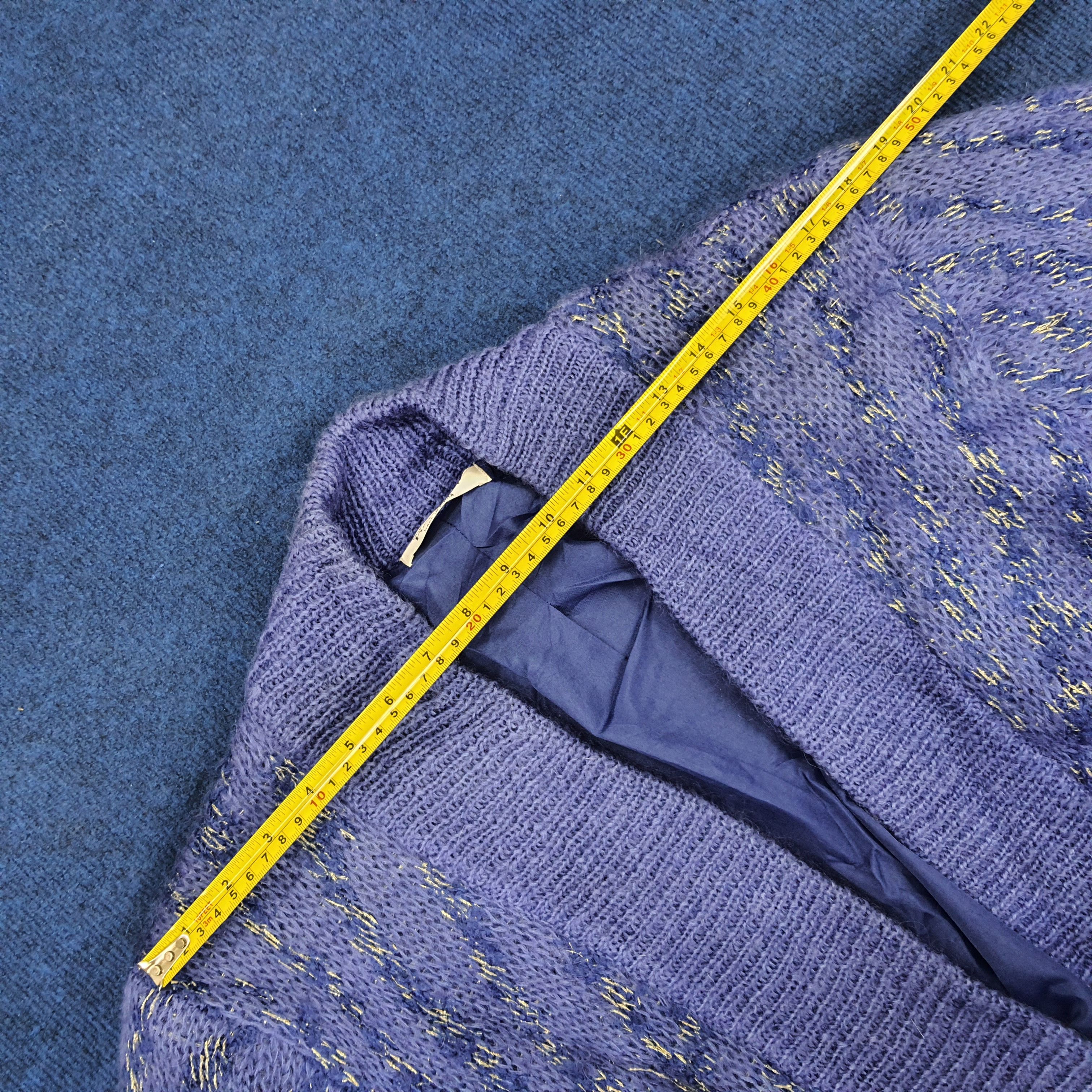 Japanese Brand × Vintage Vintage Kosugi Knitted Cardigan Size L / US 10 / IT 46 - 9 Thumbnail