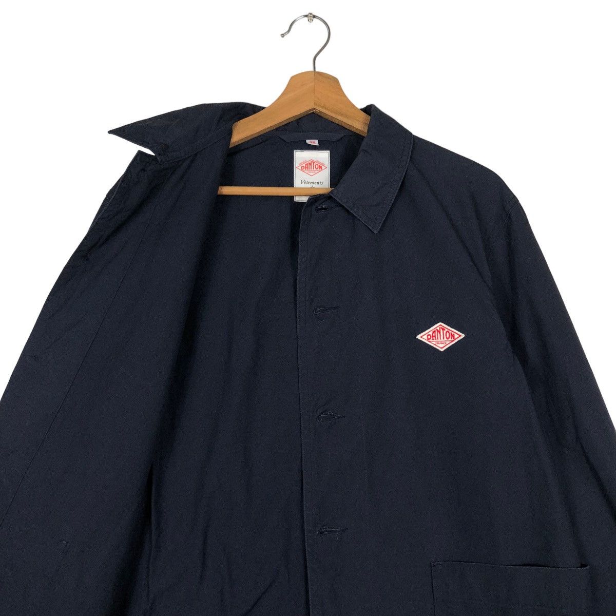 Danton × Japanese Brand × Vintage 📌VINTAGE CHORE WORK JACKET DANTON VETEMENTS DE TRAVAIL Size US S / EU 44-46 / 1 - 5 Thumbnail