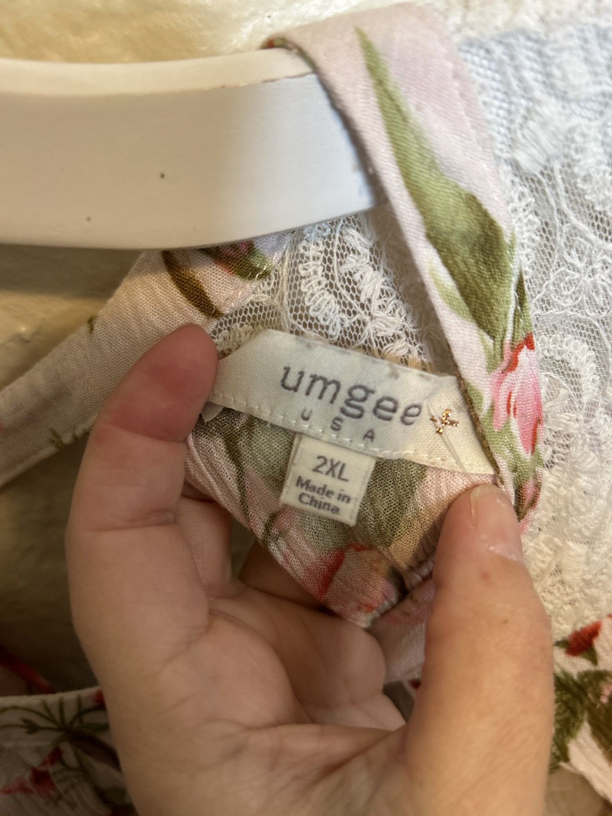 Other Umgee blush floral & lace dress 2xl Size XXL / US 16-18 / IT 52-54 - 12 Thumbnail
