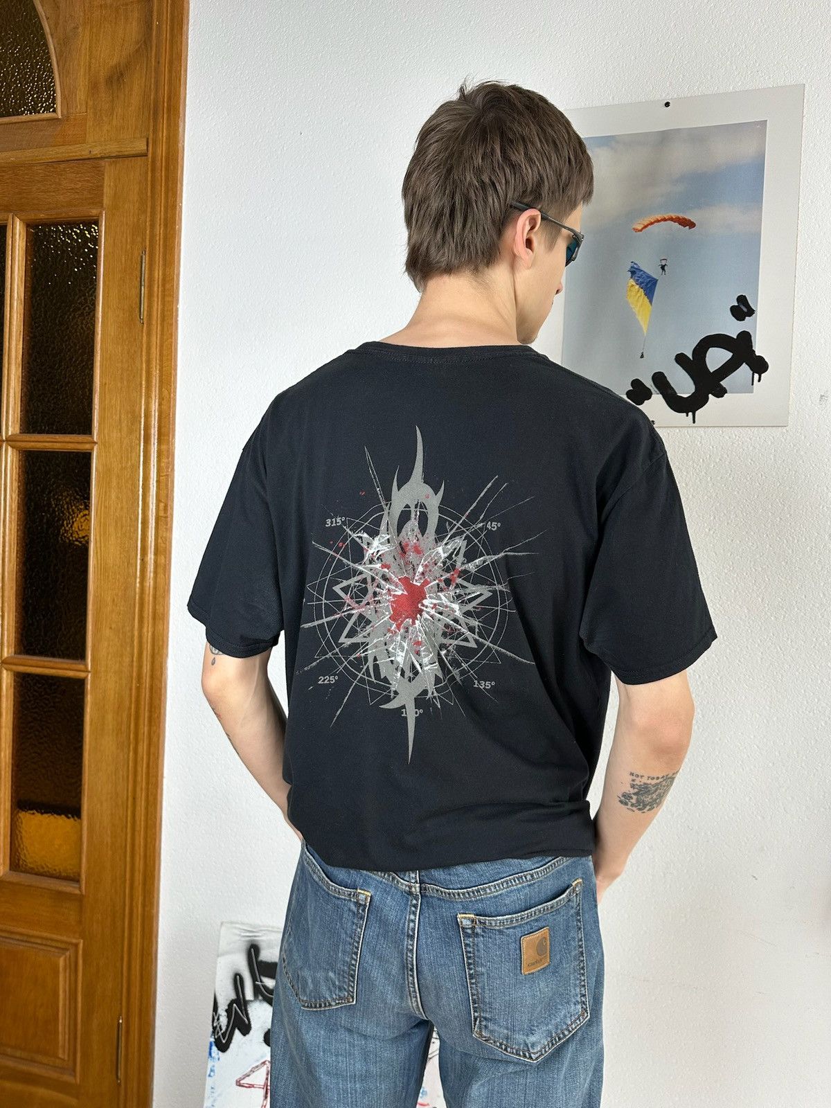 Band Tees Slipknot vintage tshirt Size US XL / EU 56 / 4 - 15 Thumbnail
