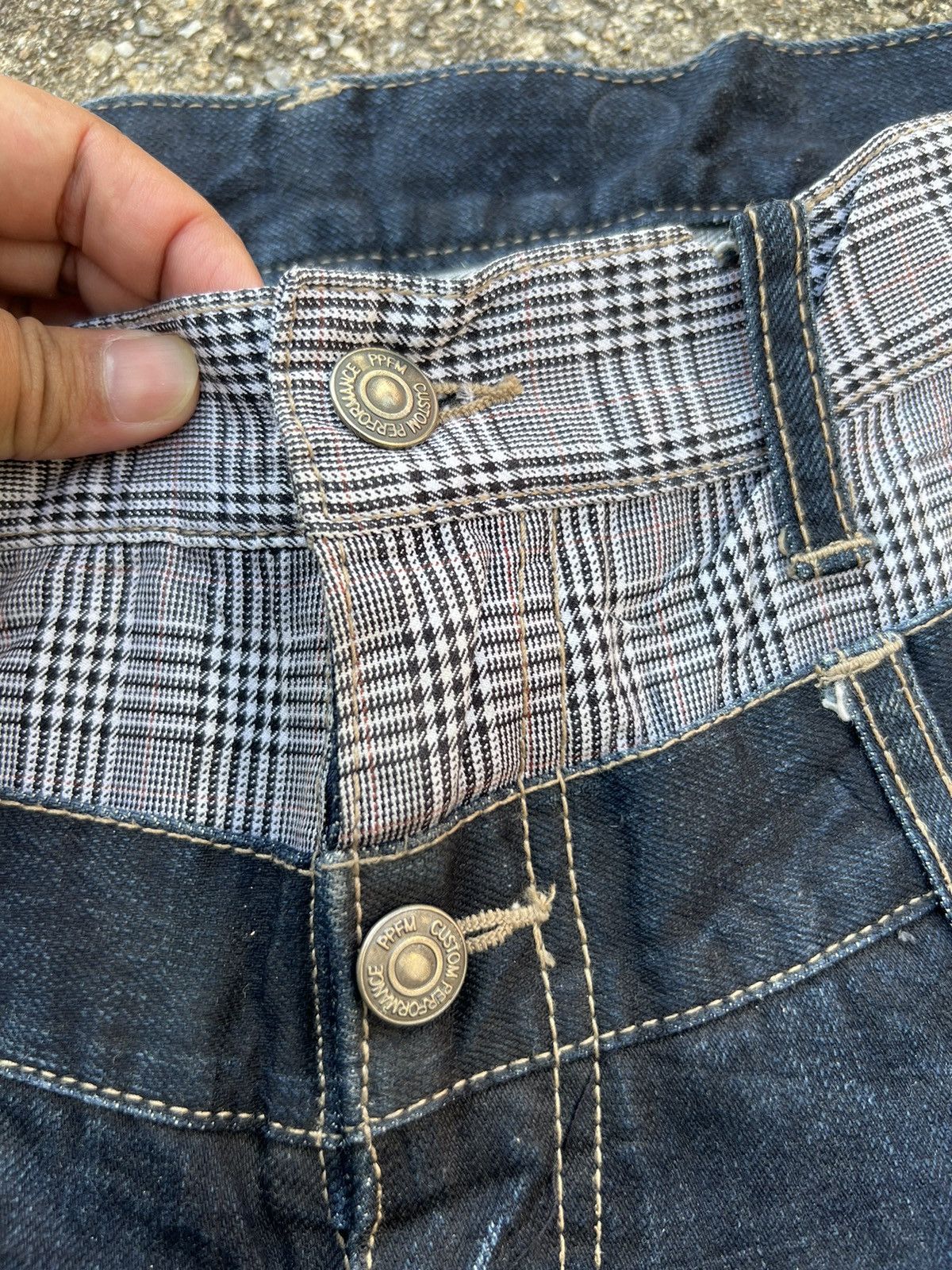 PPFM PPFM Japanese Style Design Denim Made In jalan Size US 31 - 5 Thumbnail